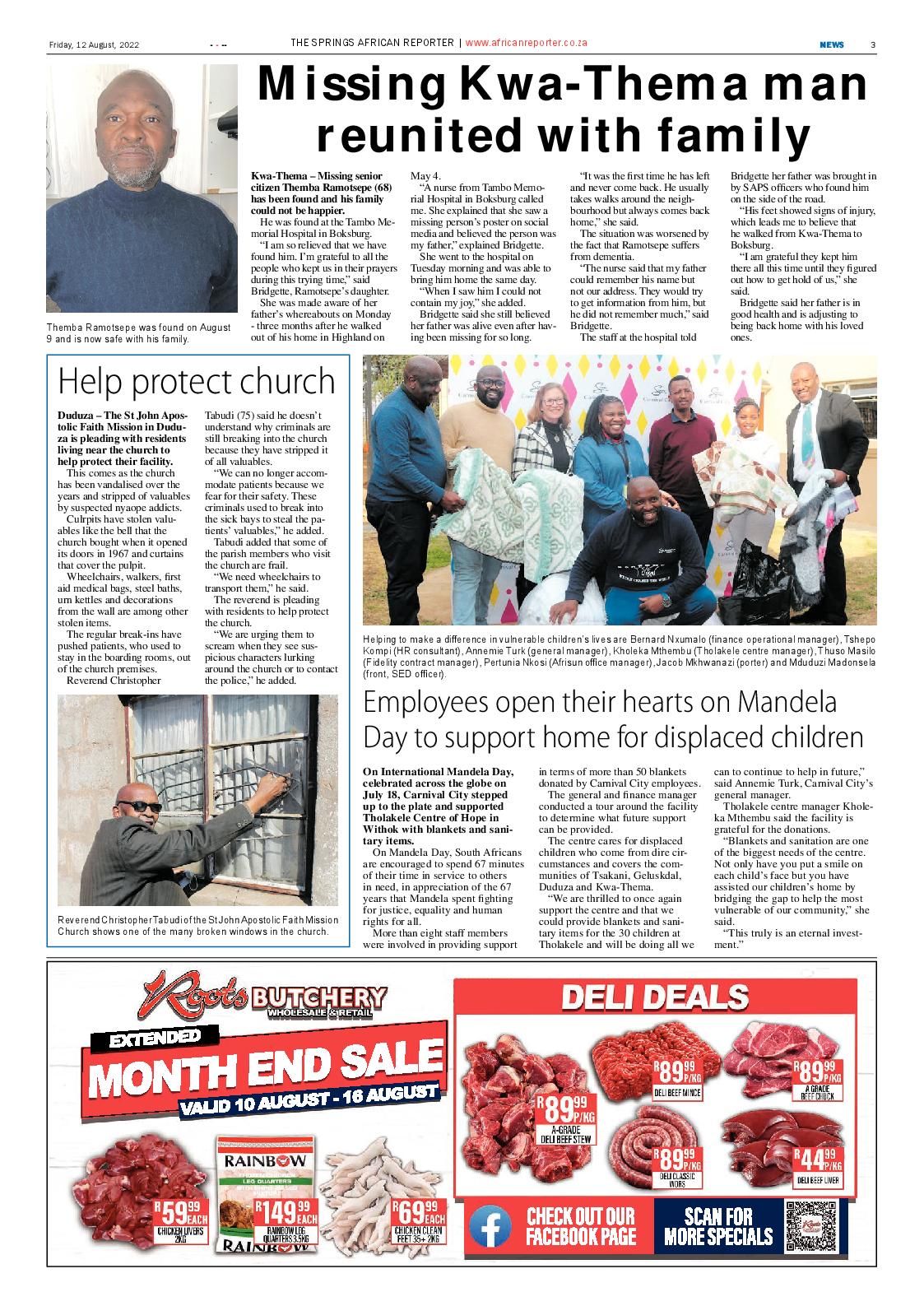 African Reporter 12 August 2022 page 3