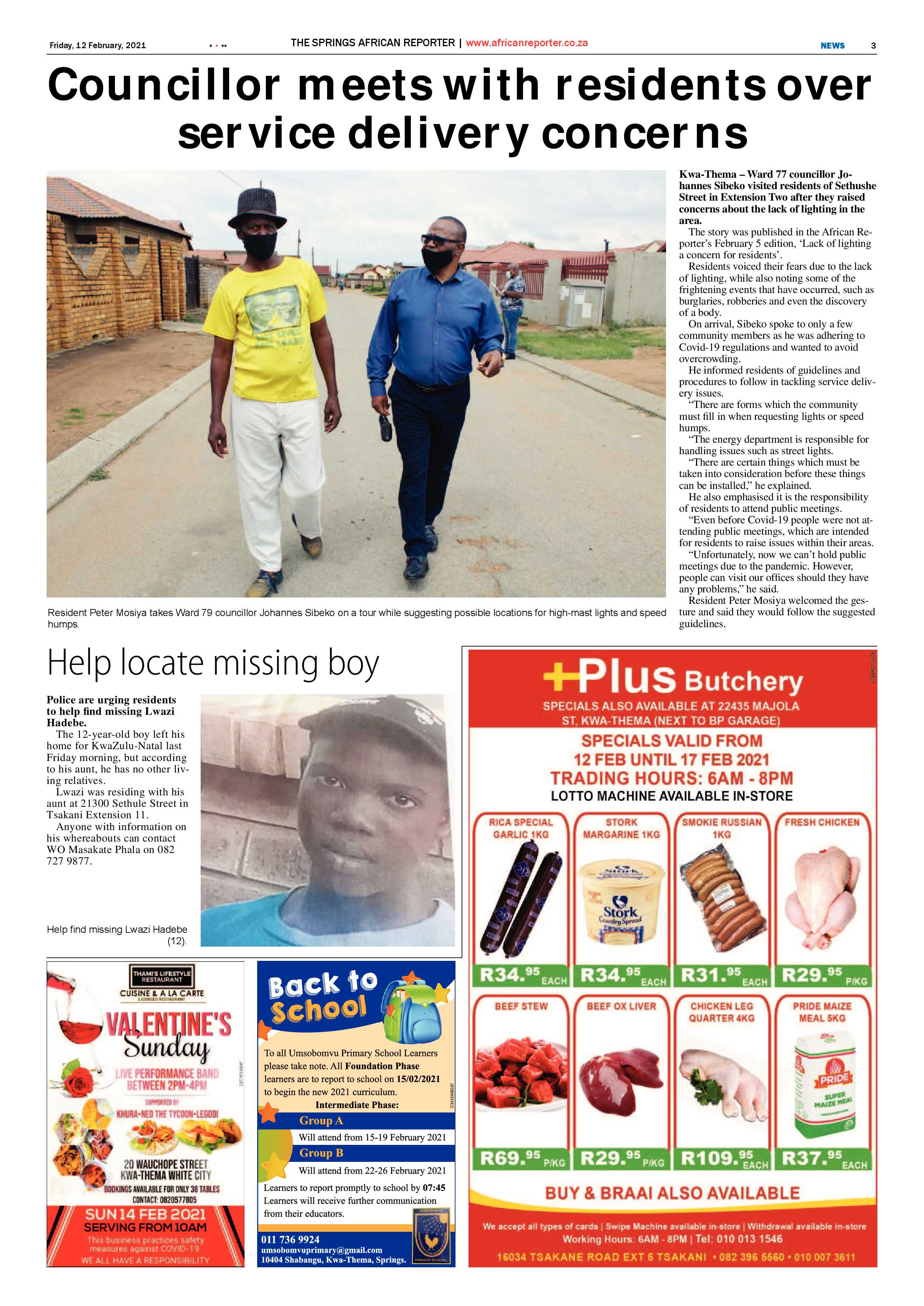 African Reporter 12 February 2021 page 3