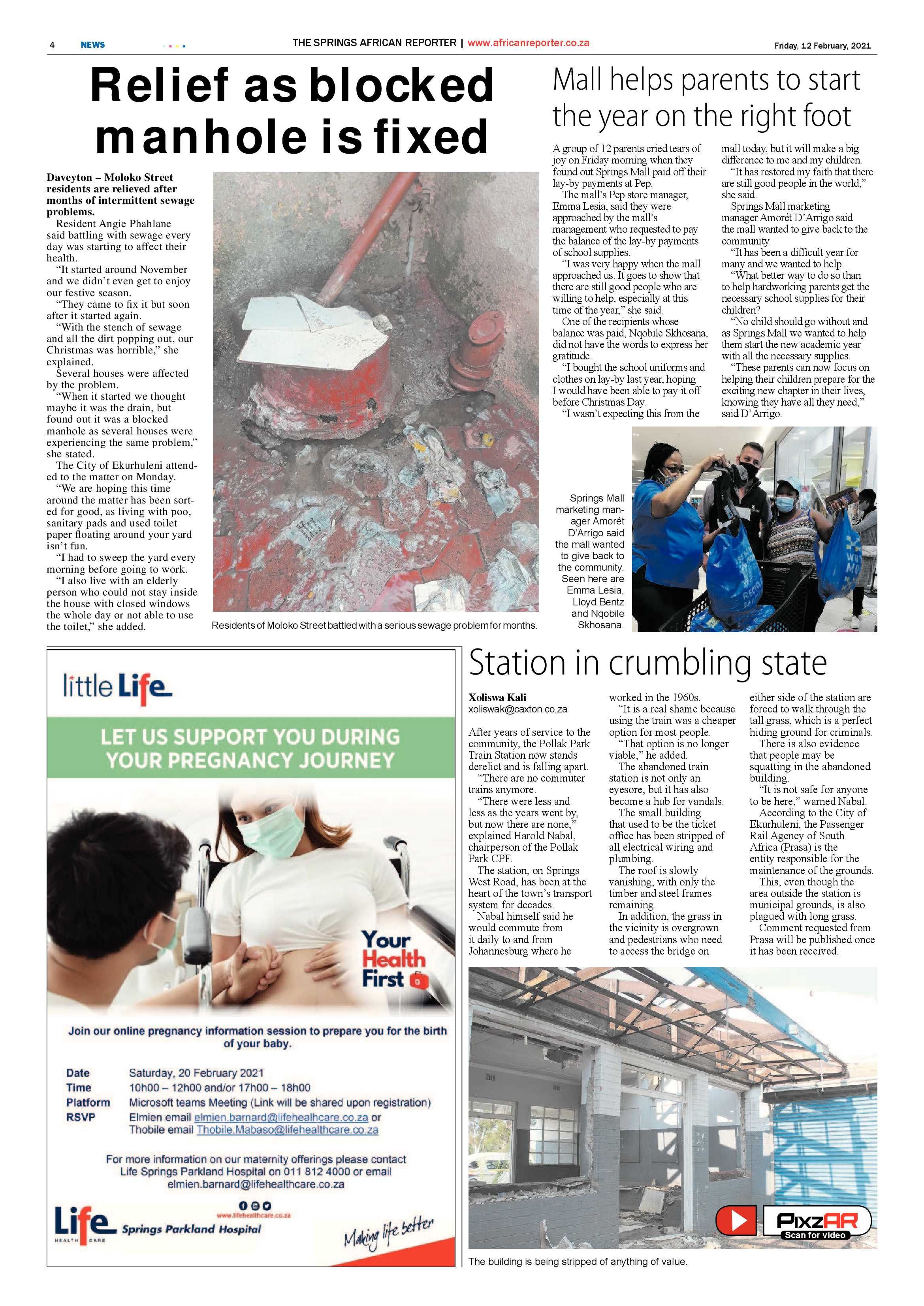 African Reporter 12 February 2021 page 4