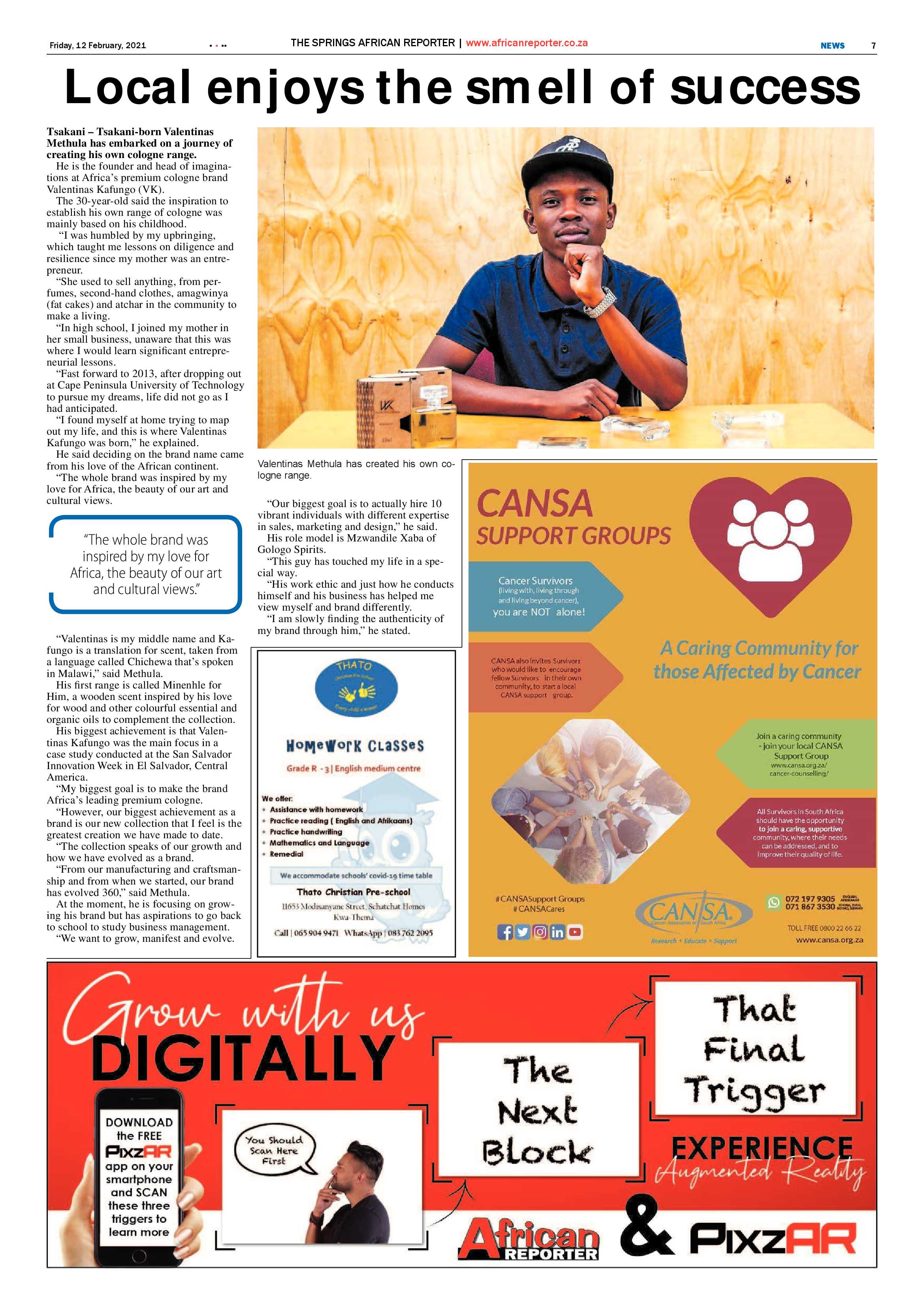 African Reporter 12 February 2021 page 7