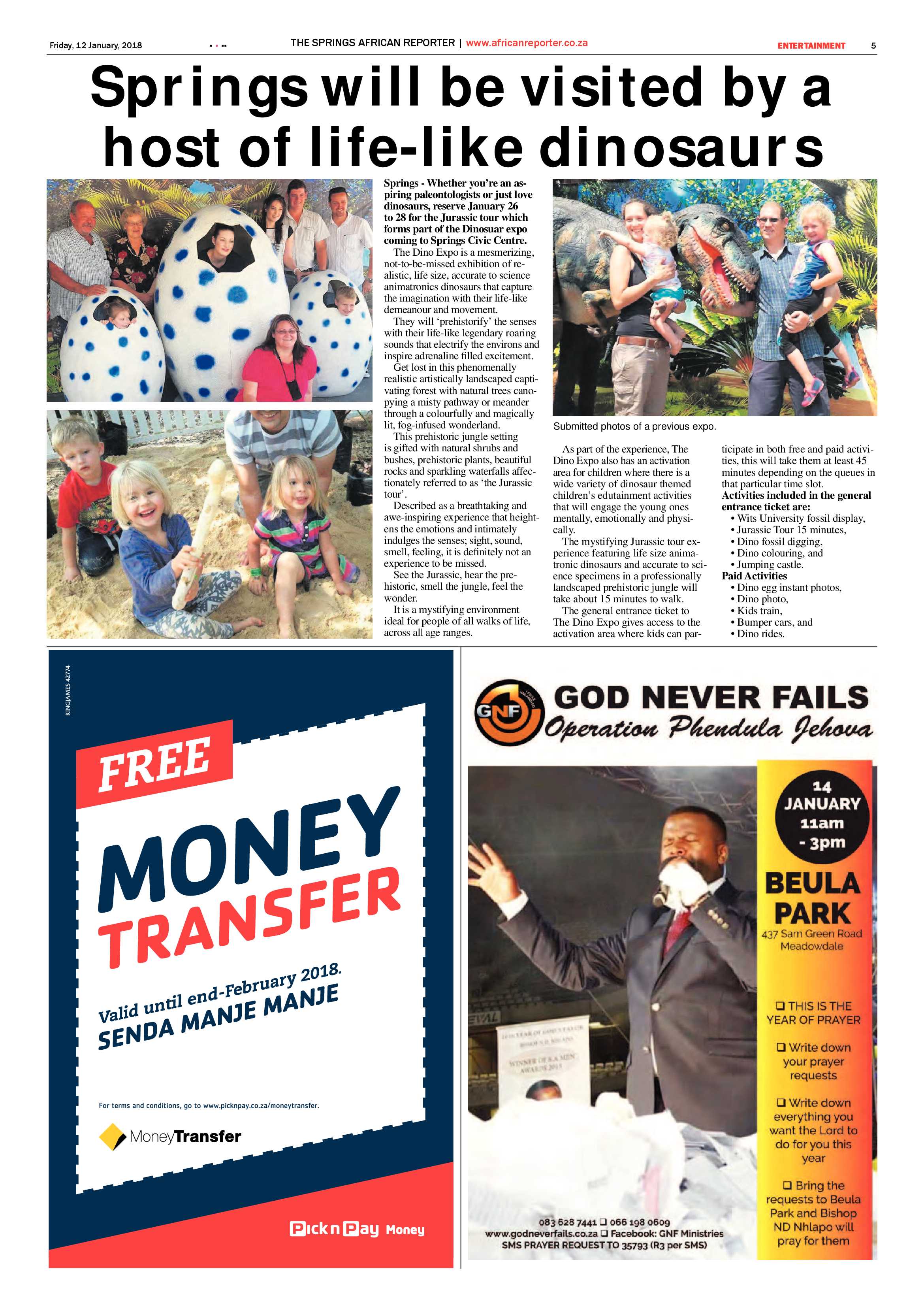 African Reporter 12 January 2018 page 5