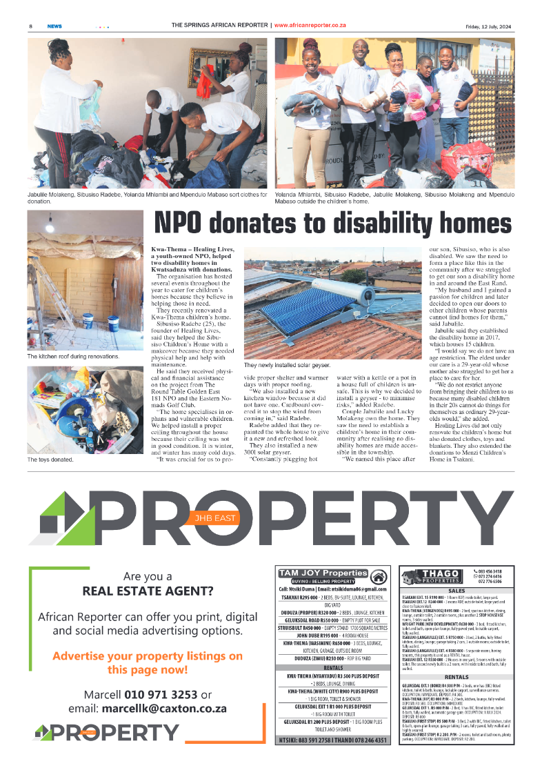 African Reporter 12 July 2024 page 8