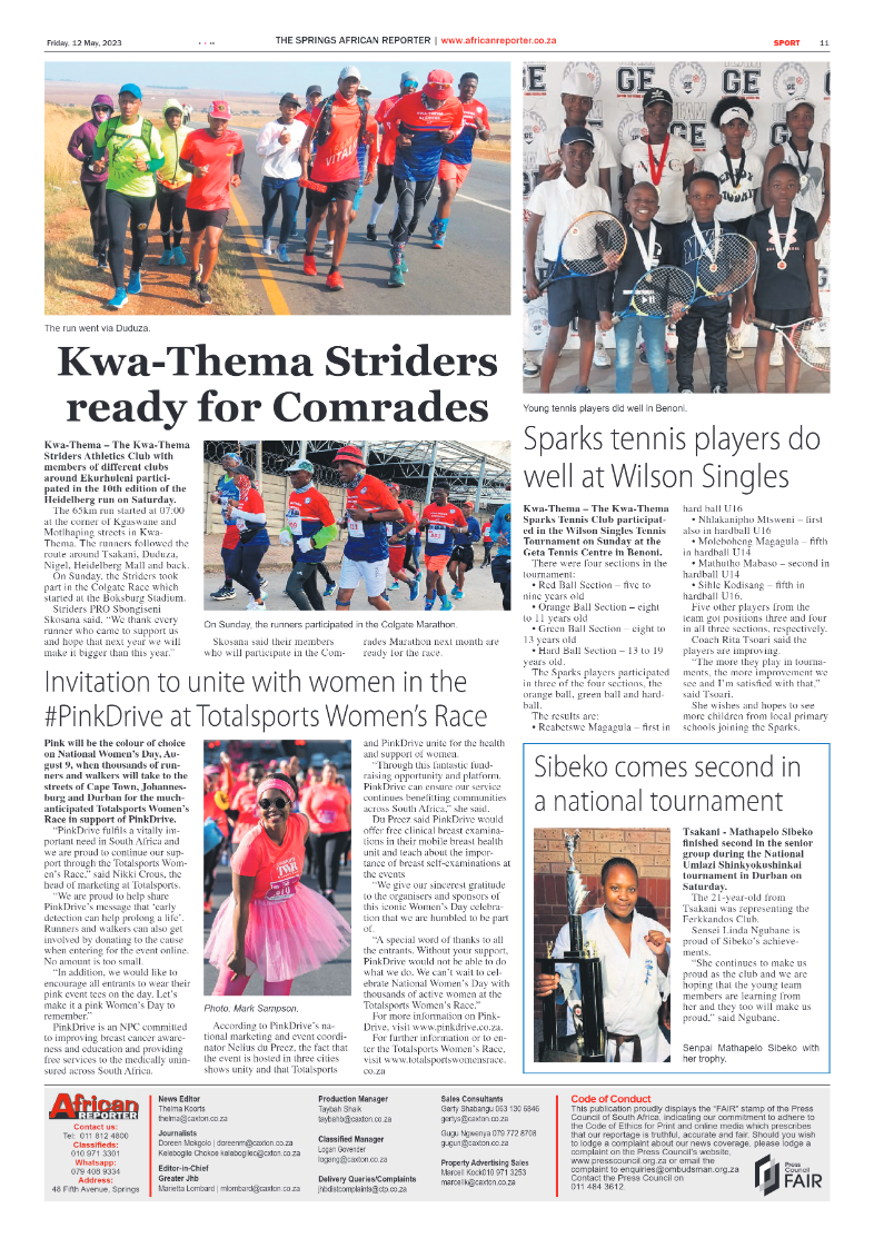 African Reporter 12 May 2023 page 11