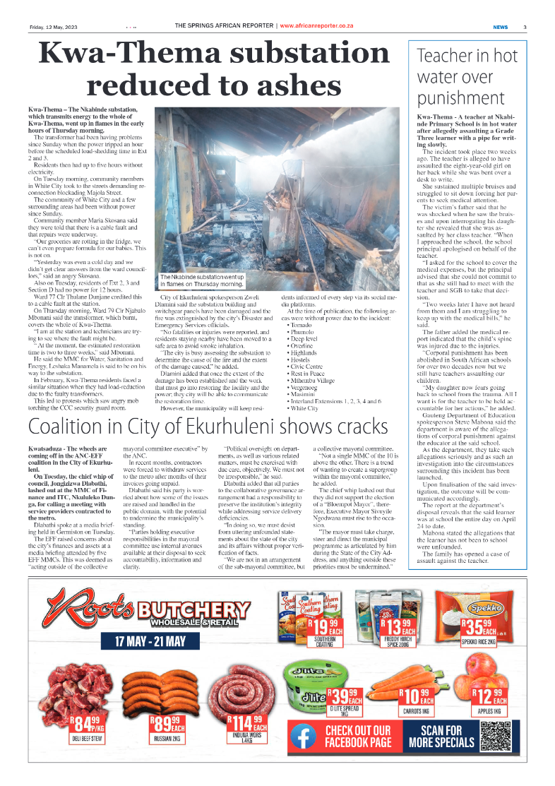 African Reporter 12 May 2023 page 3
