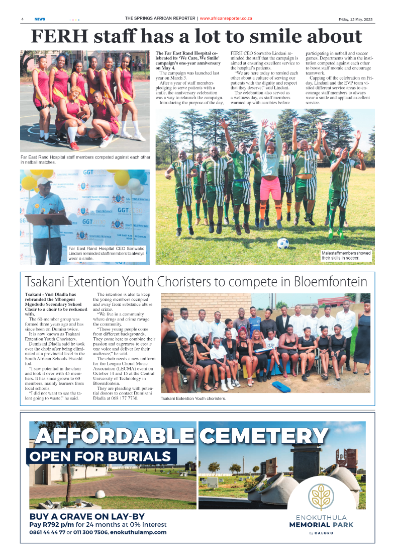 African Reporter 12 May 2023 page 4
