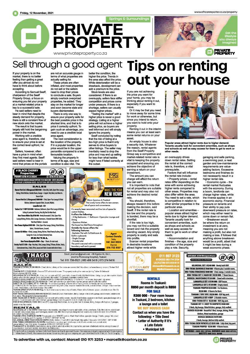 African Reporter 12 November 2021 page 8