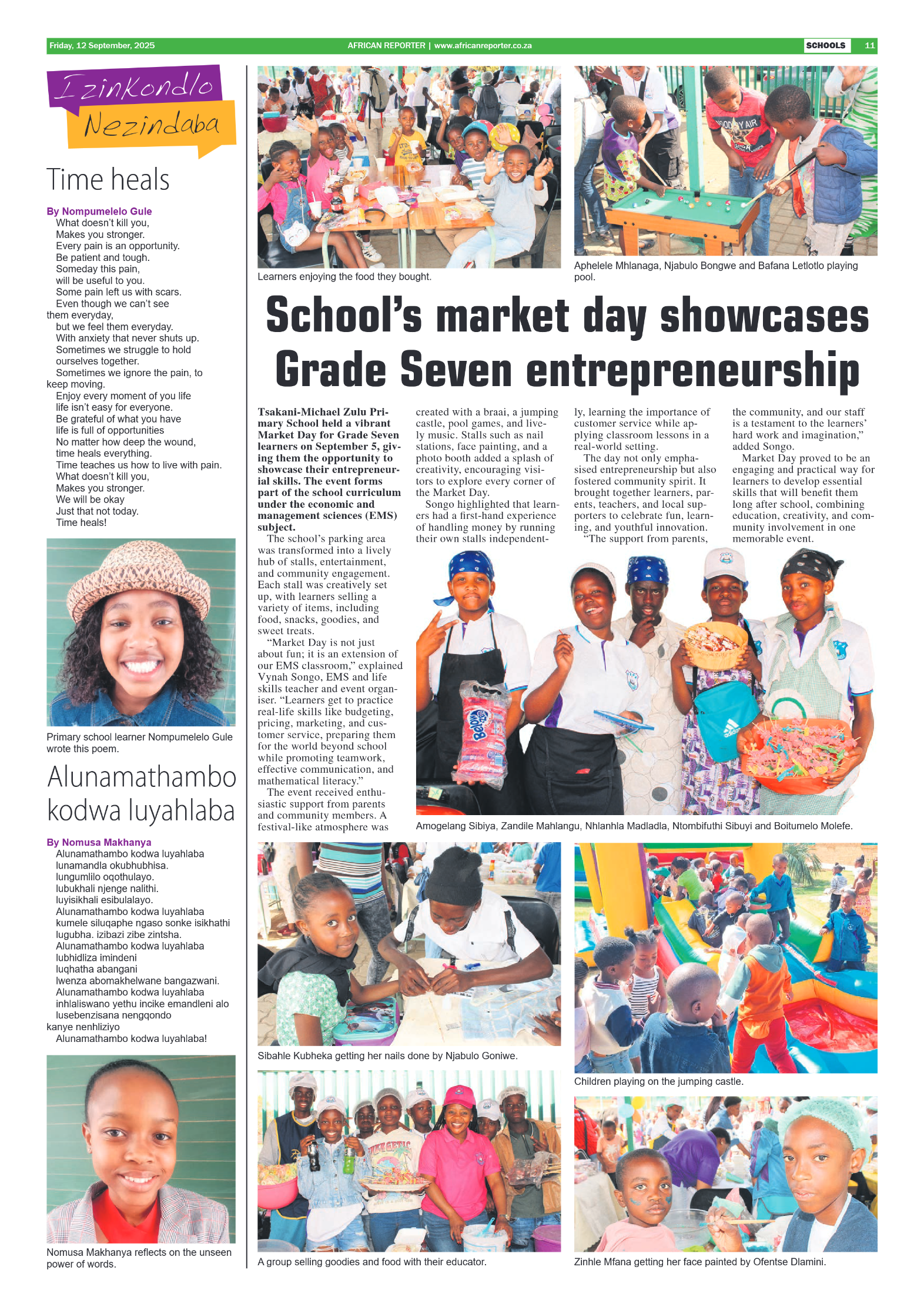 African Reporter 12 September 2025 page 11