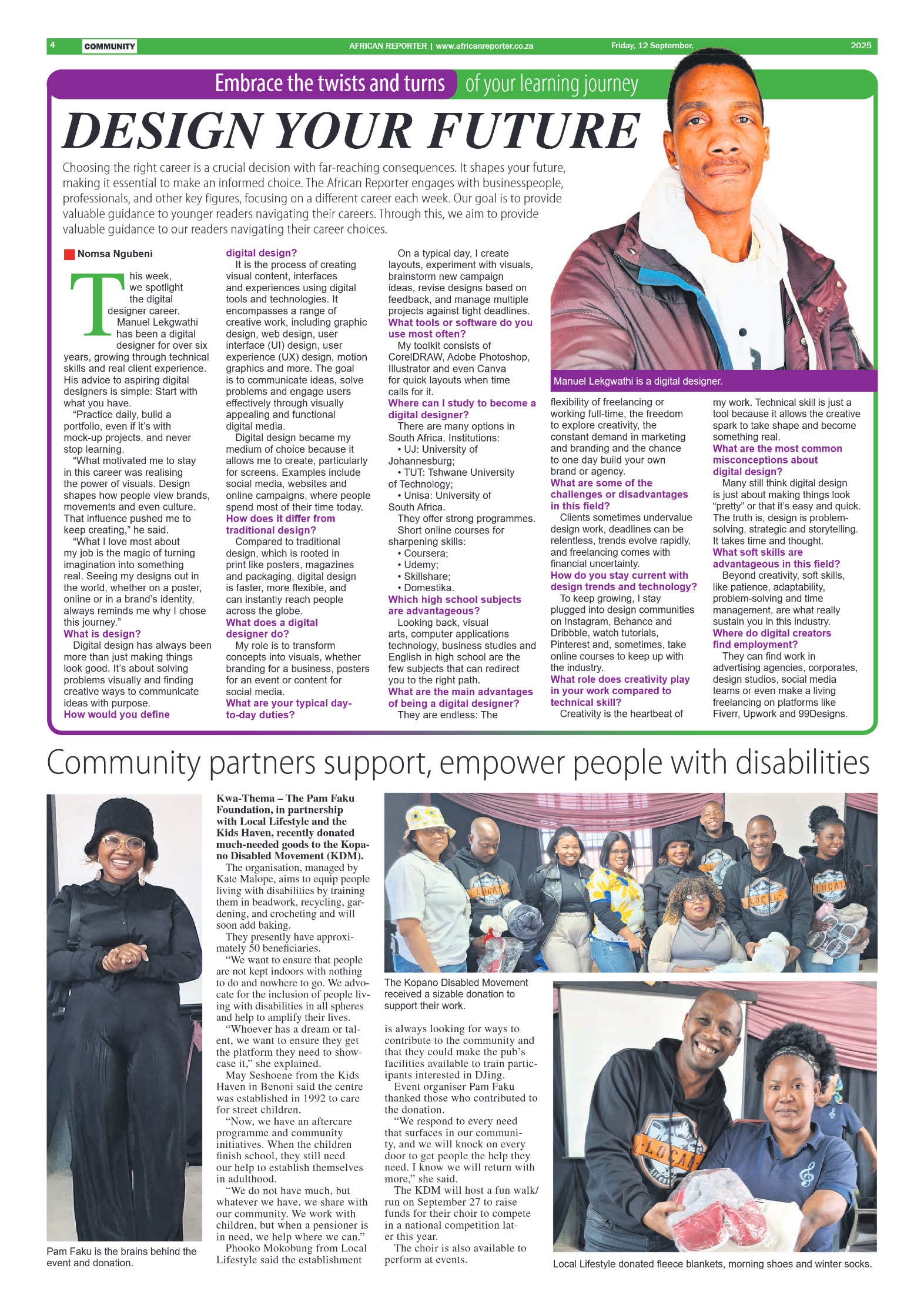 African Reporter 12 September 2025 page 4
