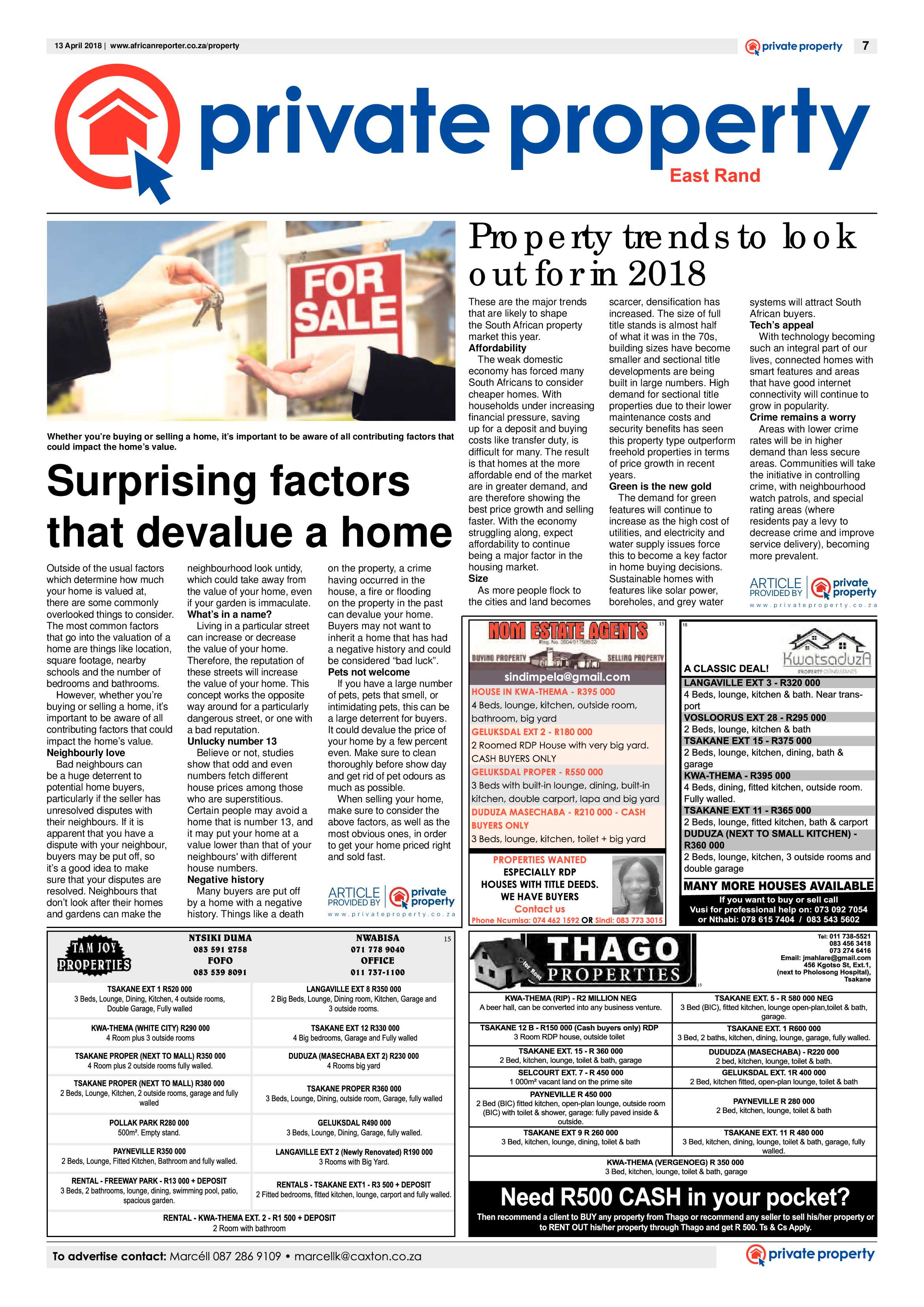 African Reporter 13 April 2018 page 7