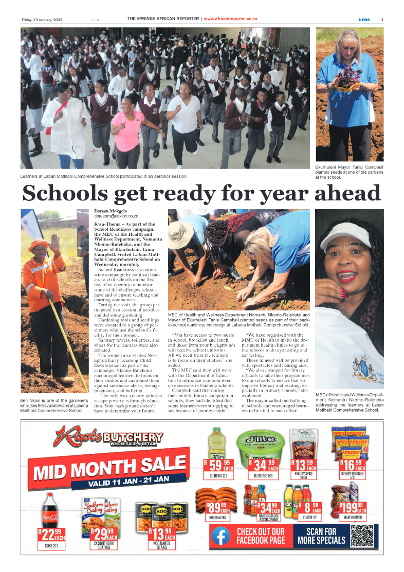 African Reporter 13 January 2023 page 3