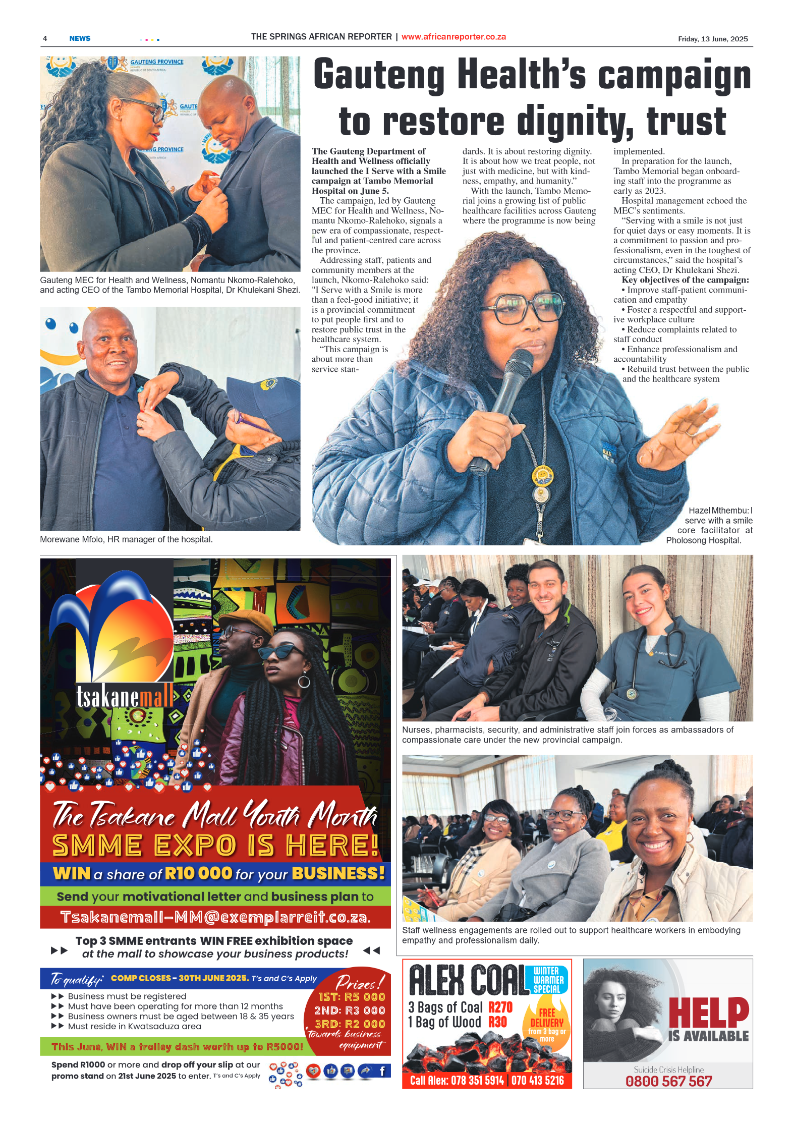 African Reporter 13 June 2025 page 4