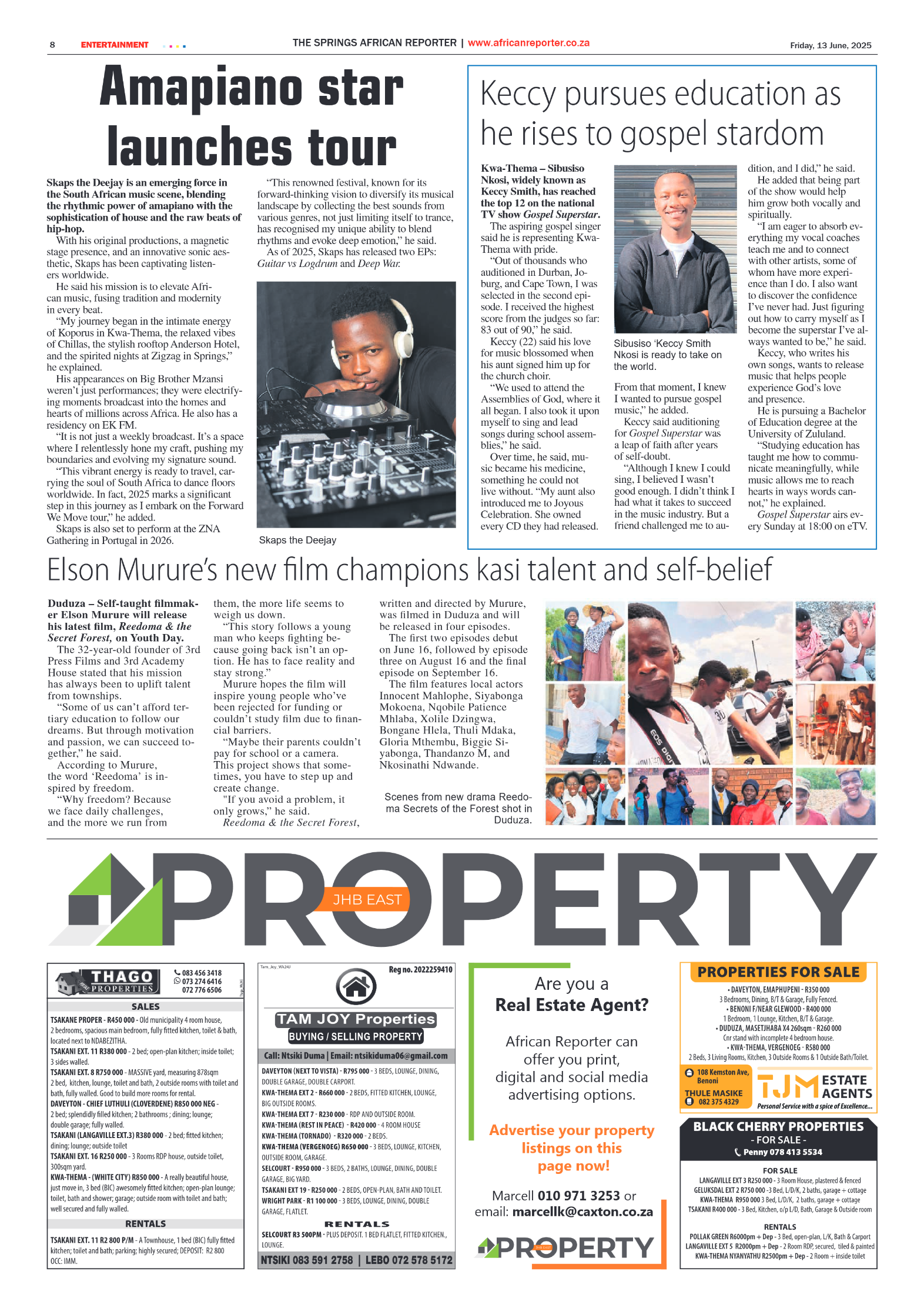 African Reporter 13 June 2025 page 8