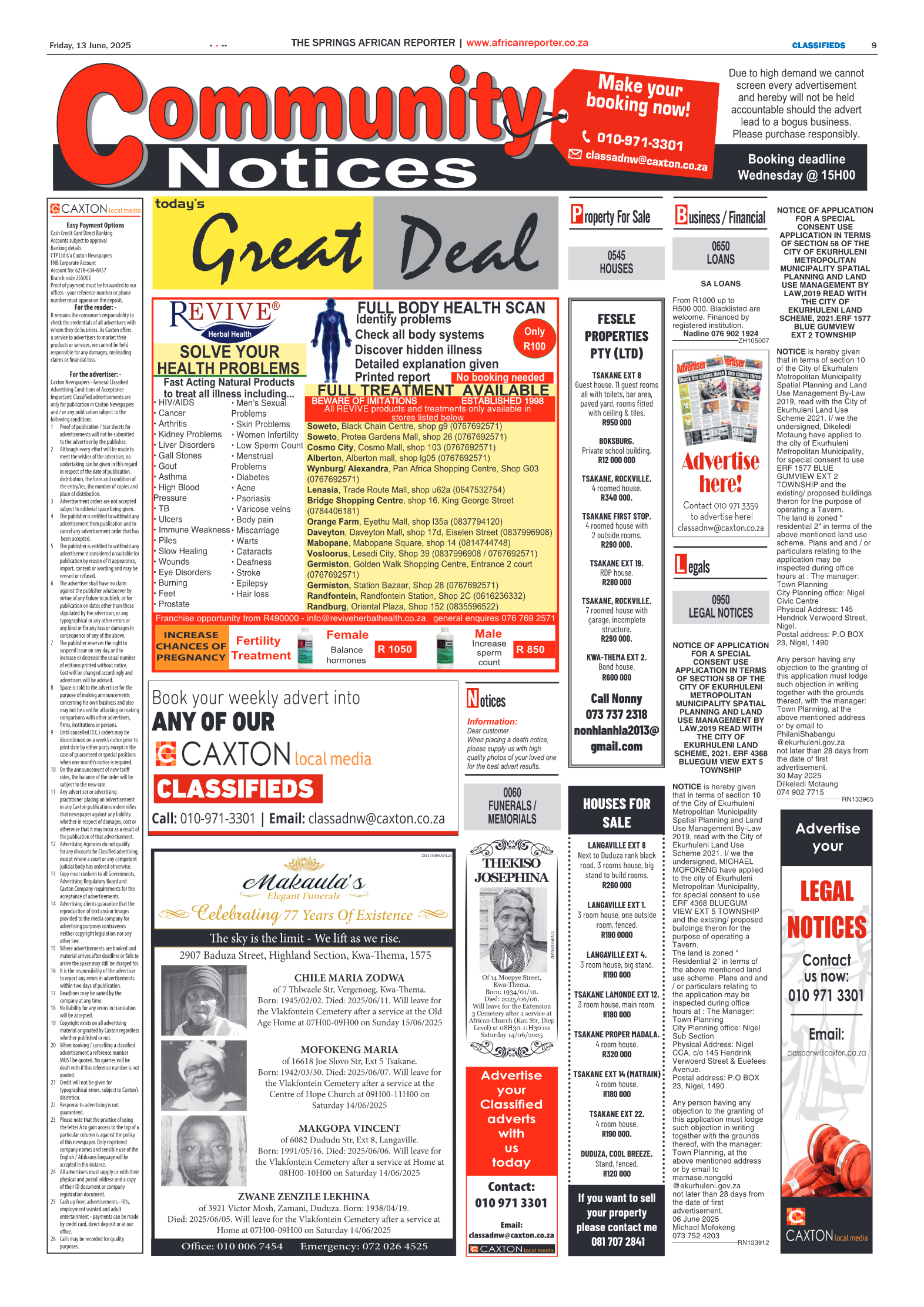 African Reporter 13 June 2025 page 9