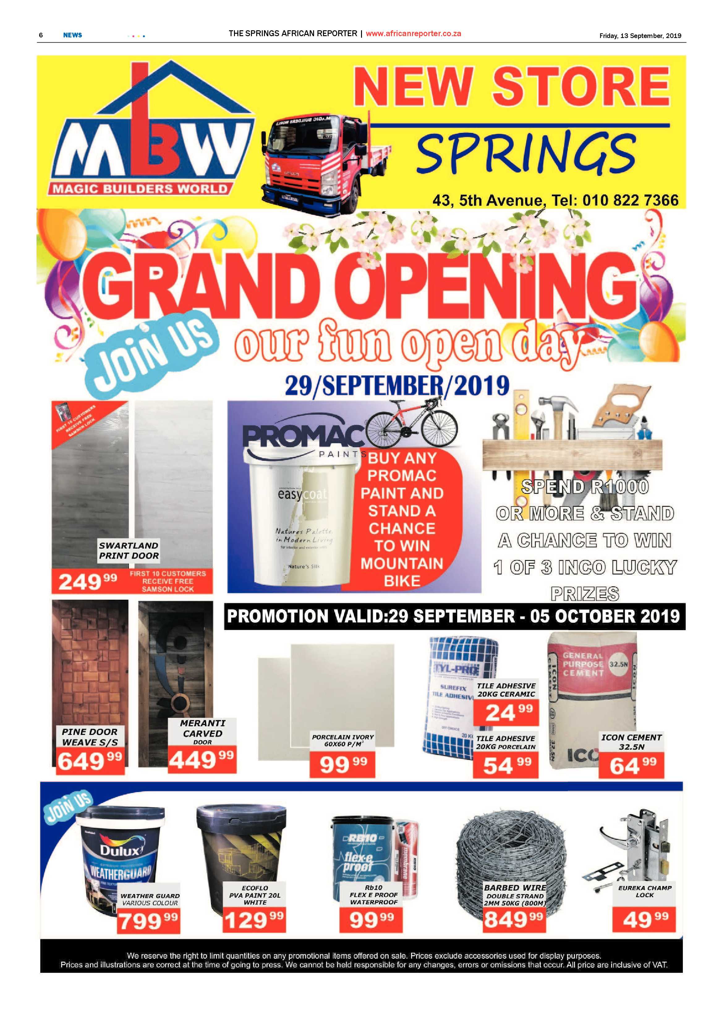 African Reporter 13 September 2019 page 6