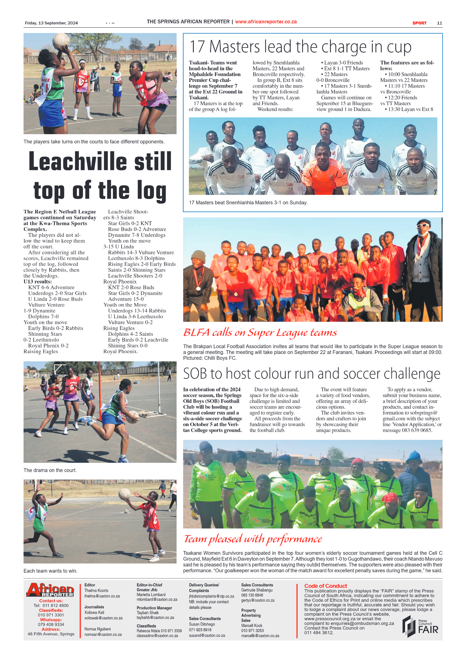 African Reporter 13 September 2024 page 11