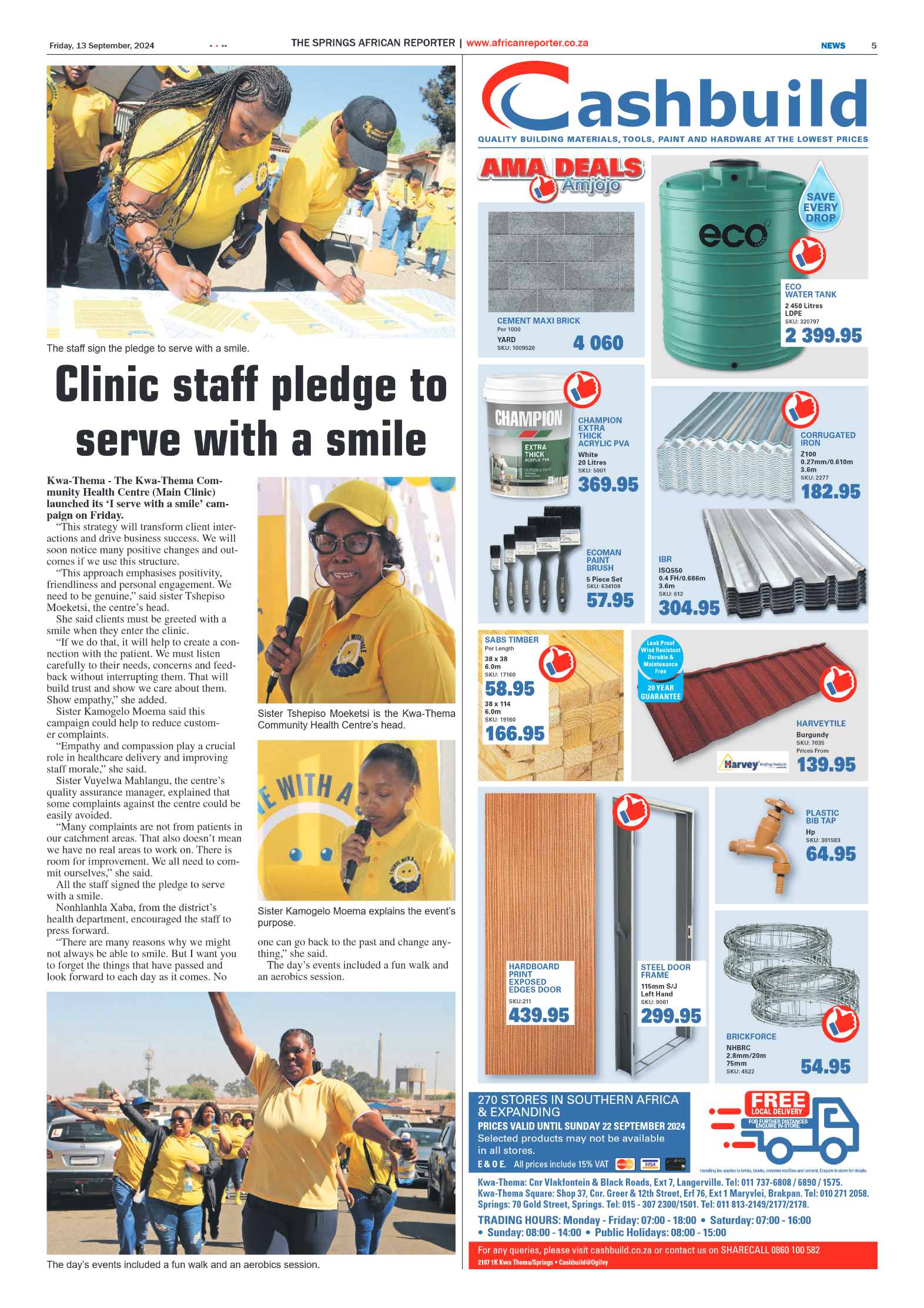 African Reporter 13 September 2024 page 5