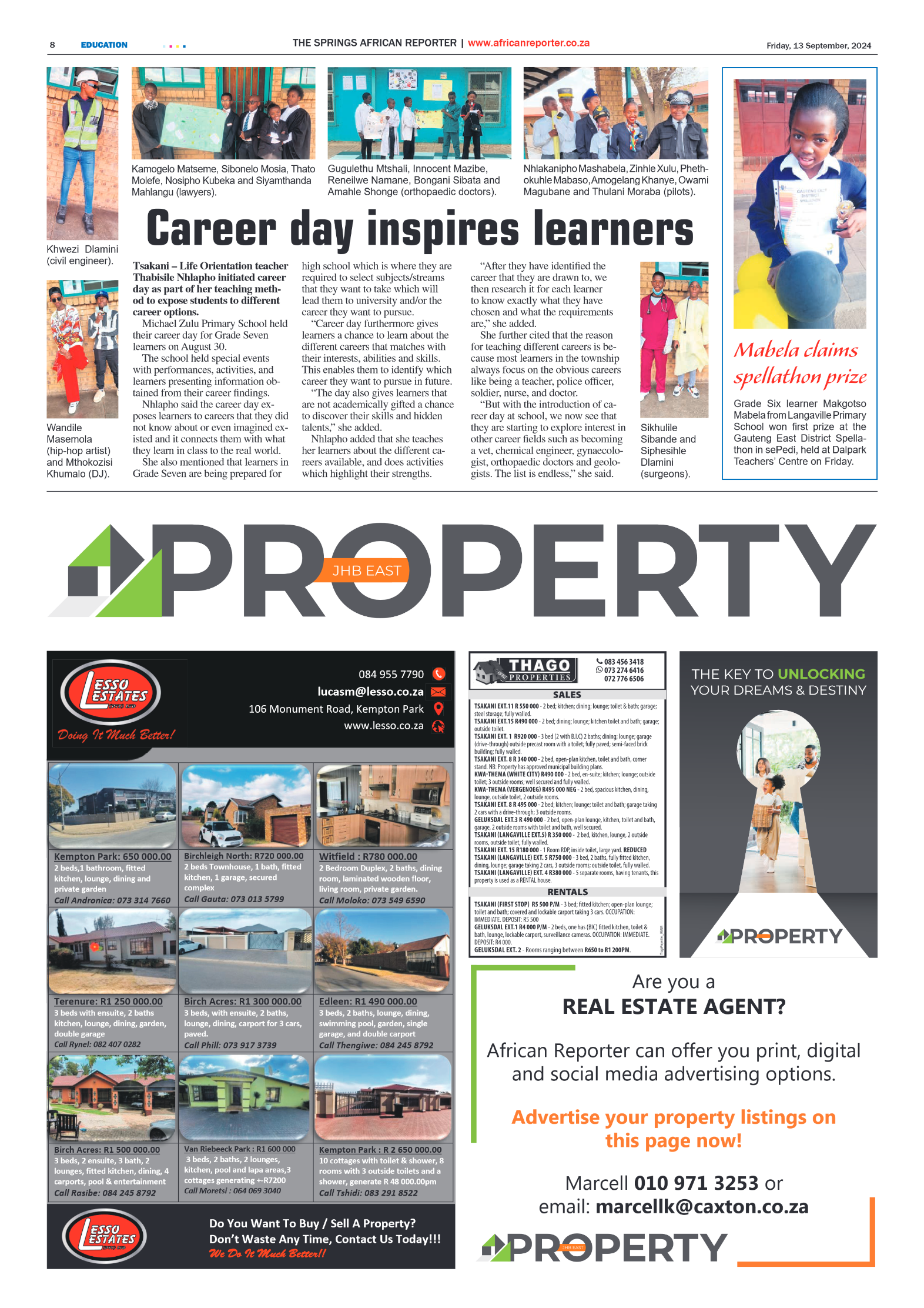 African Reporter 13 September 2024 page 8