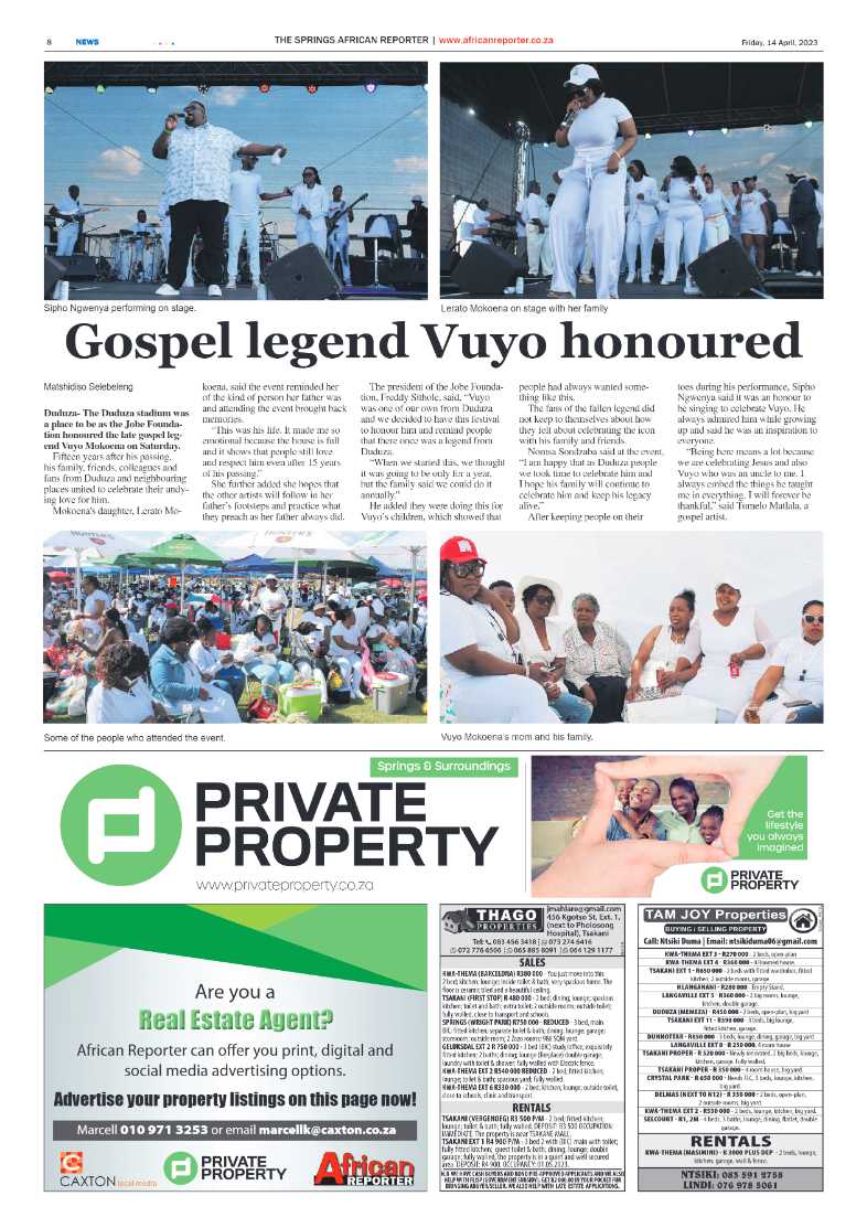 African Reporter 14 April 2023 page 8