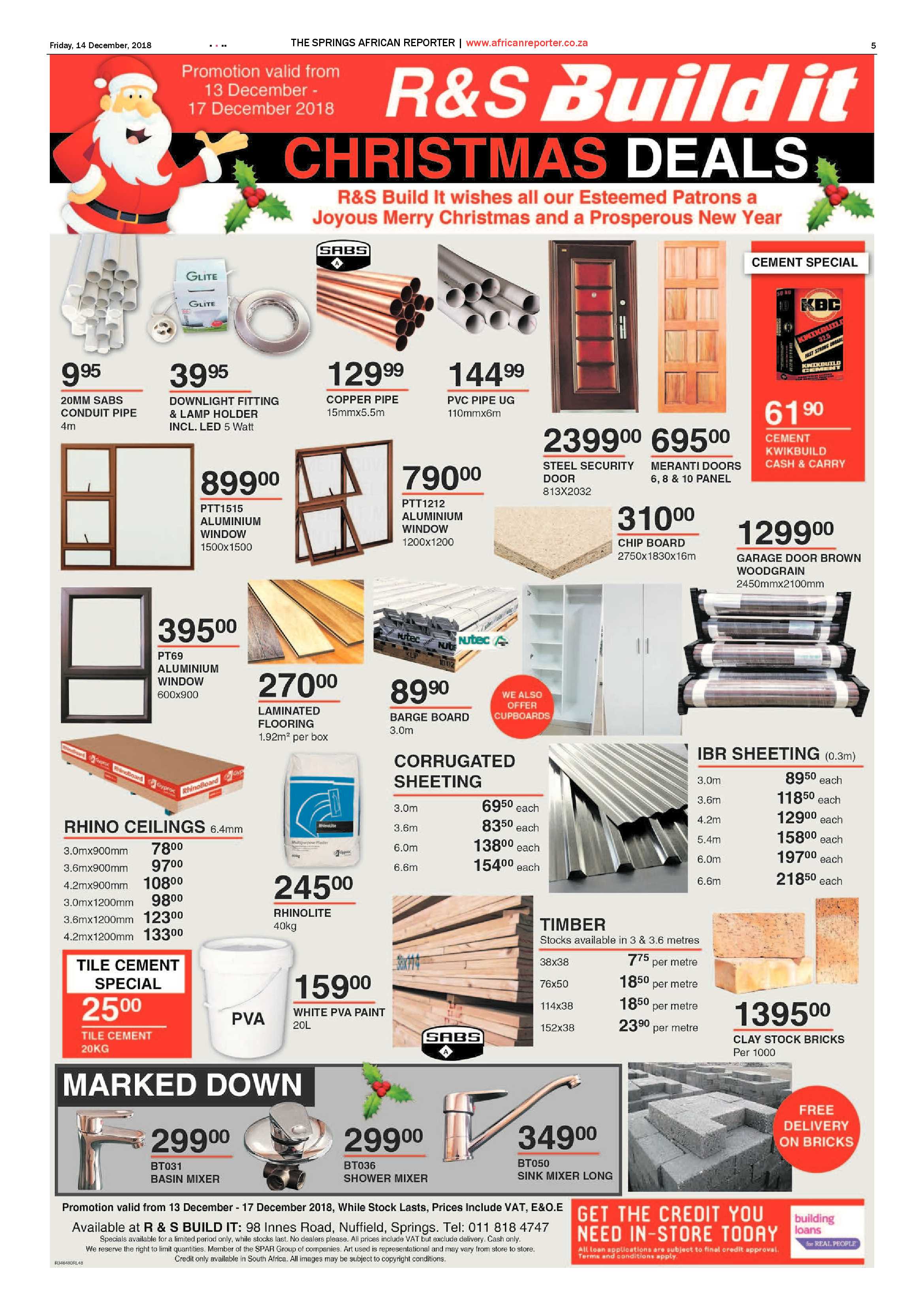African Reporter 14 December 2018 page 5