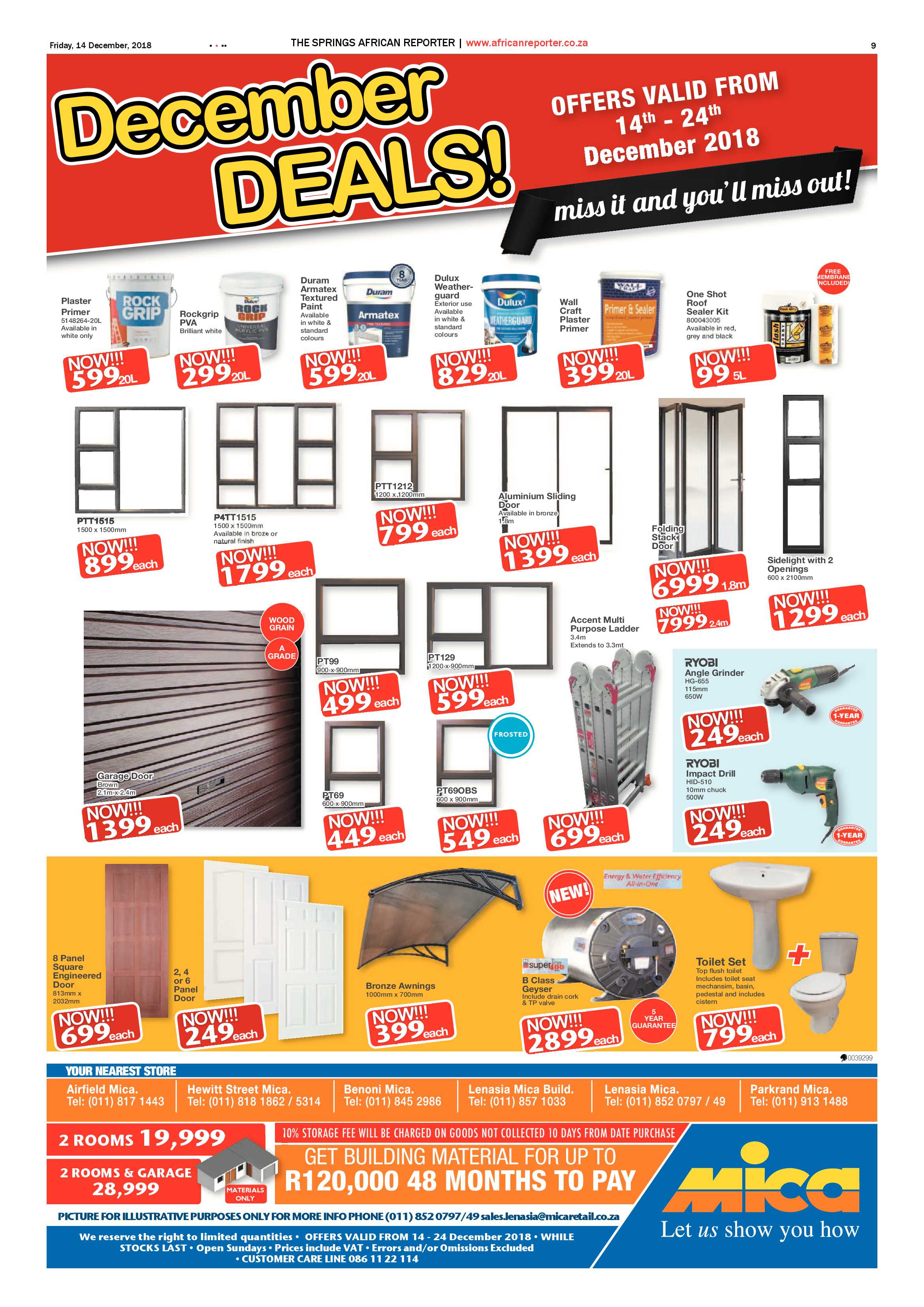 African Reporter 14 December 2018 page 9