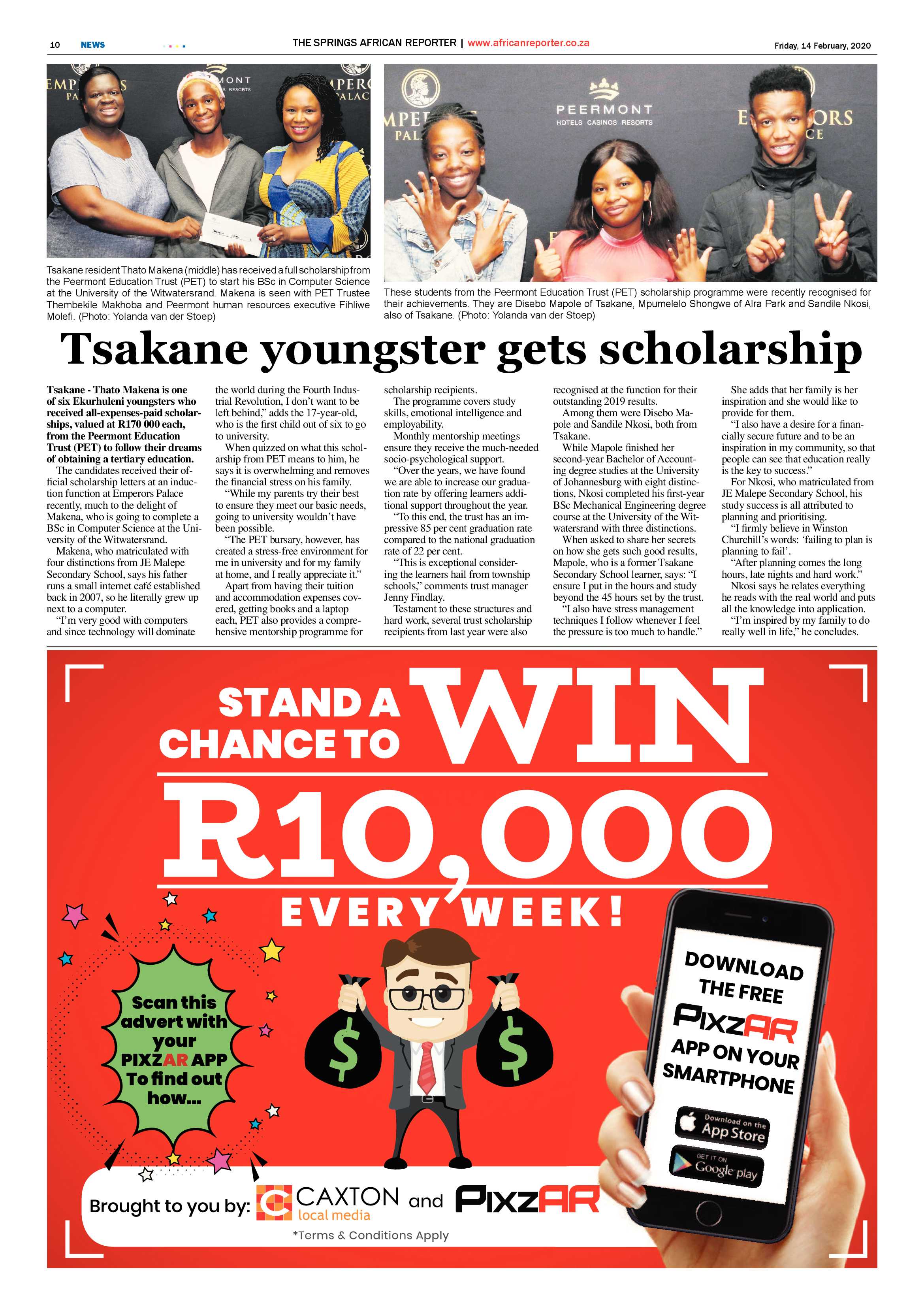 African Reporter 14 February 2020 page 10