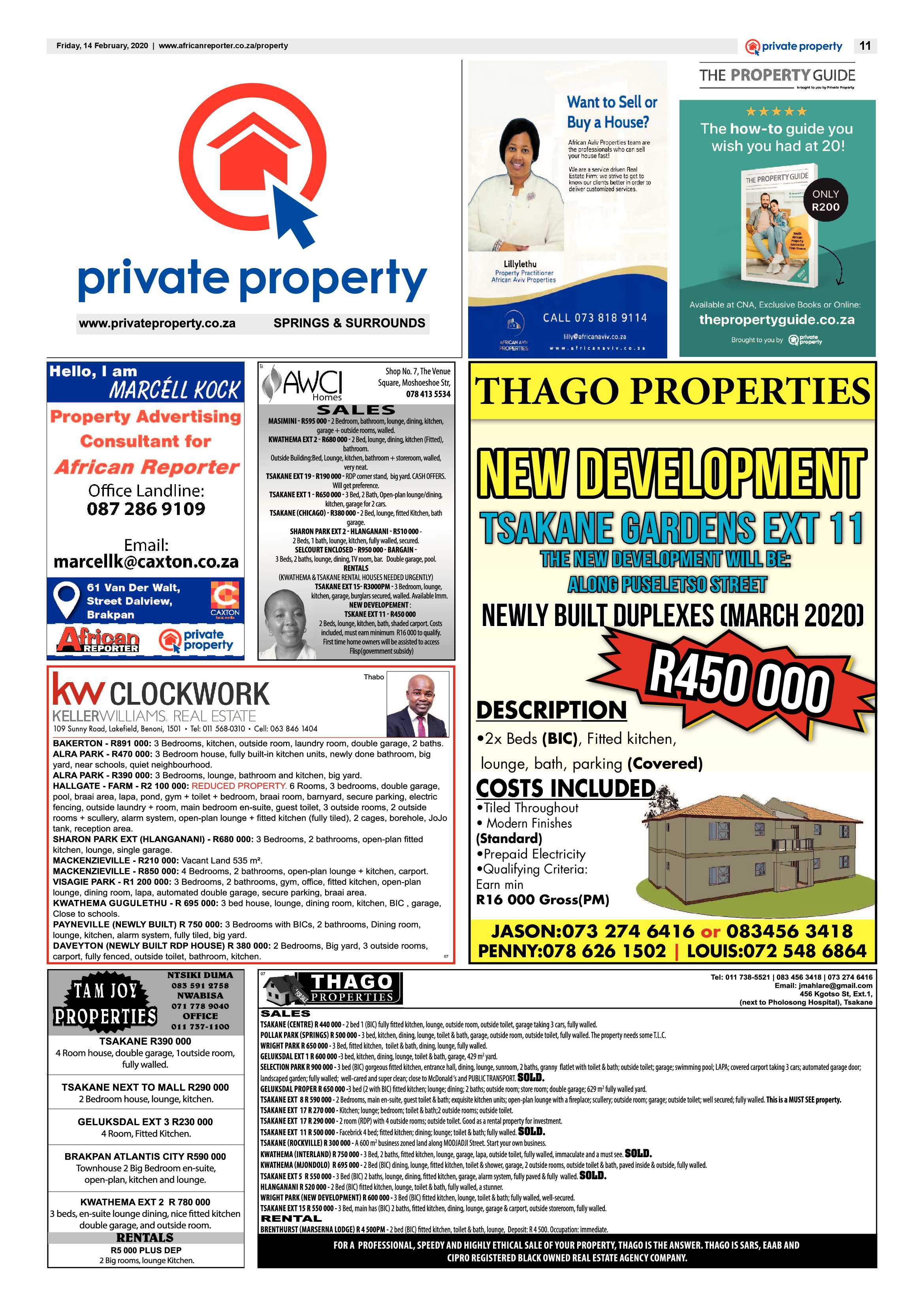 African Reporter 14 February 2020 page 11