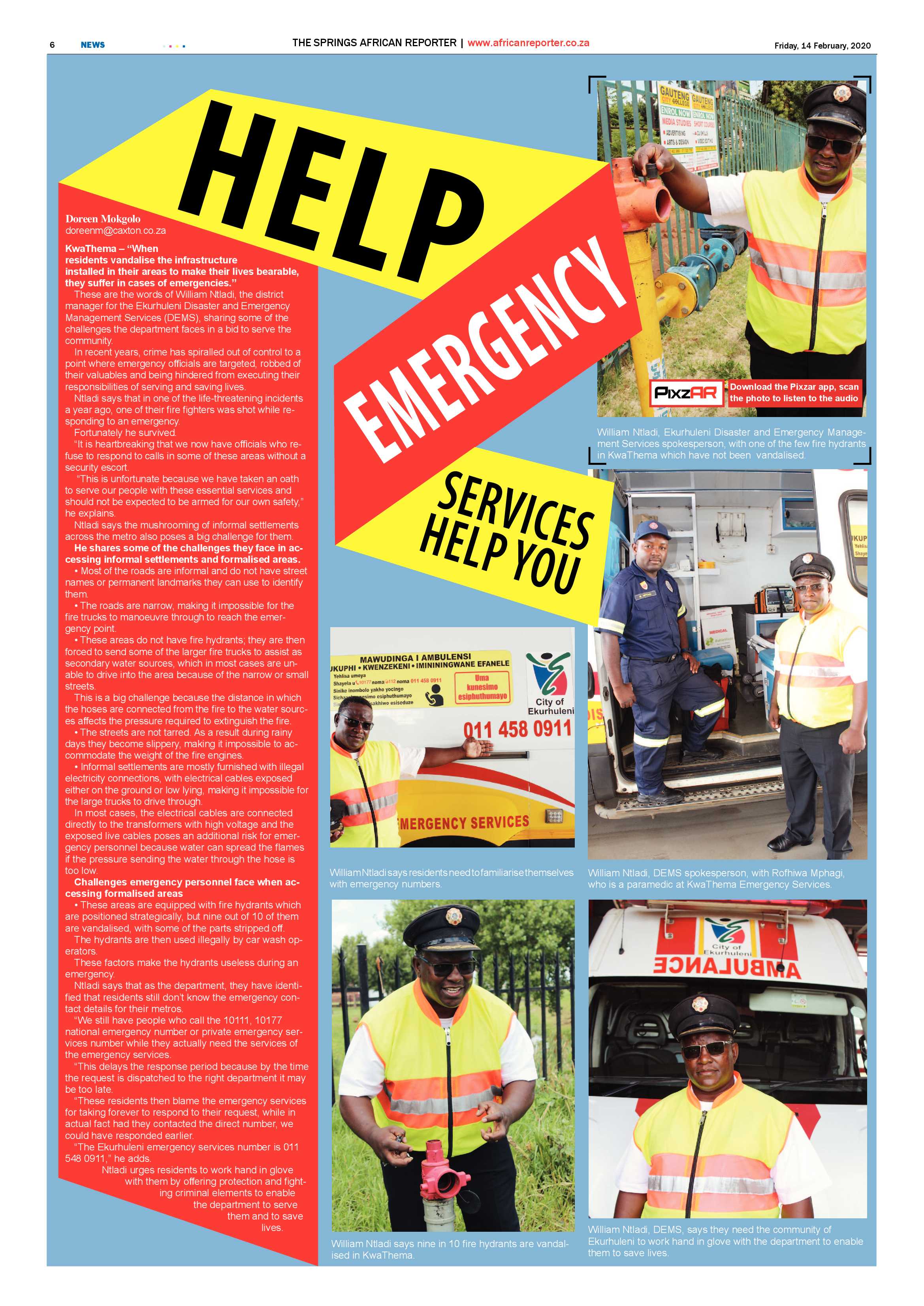 African Reporter 14 February 2020 page 6