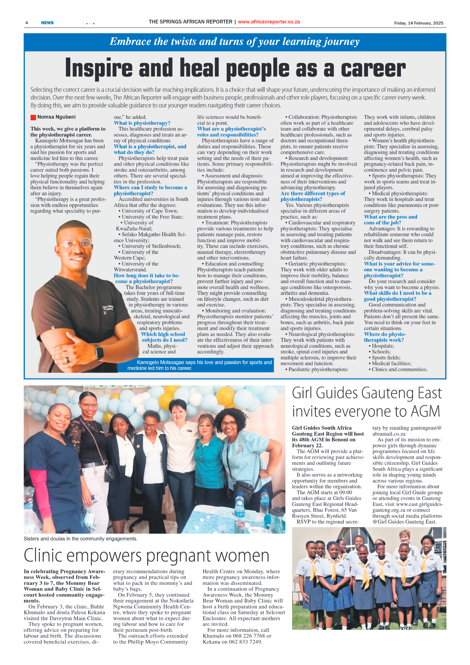 African Reporter 14 February 2025 page 4