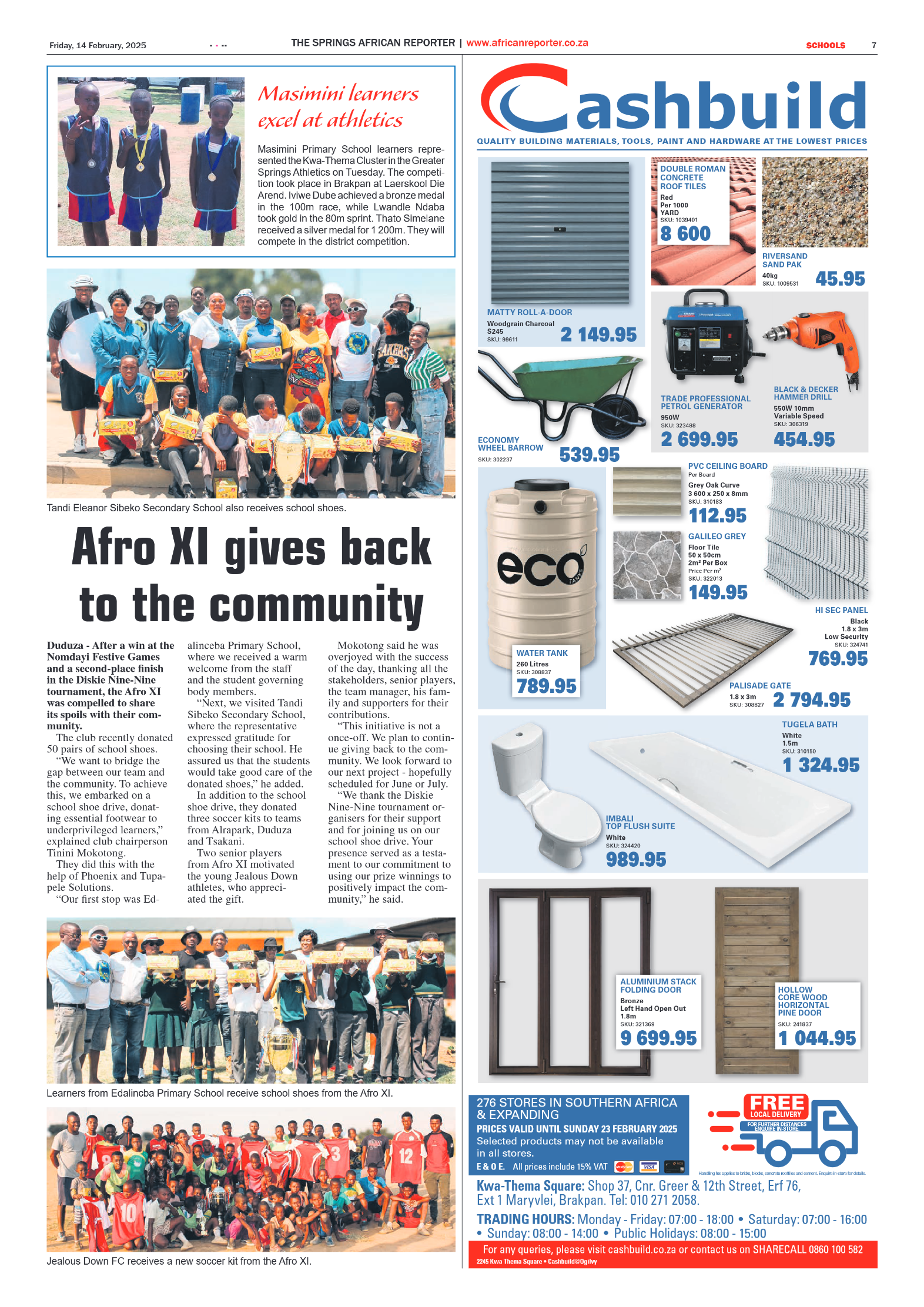 African Reporter 14 February 2025 page 7