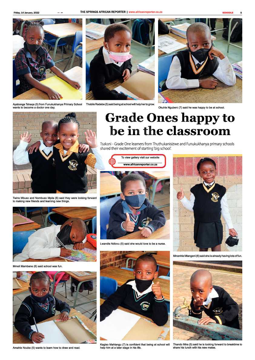 African Reporter 14 January 2022 page 5