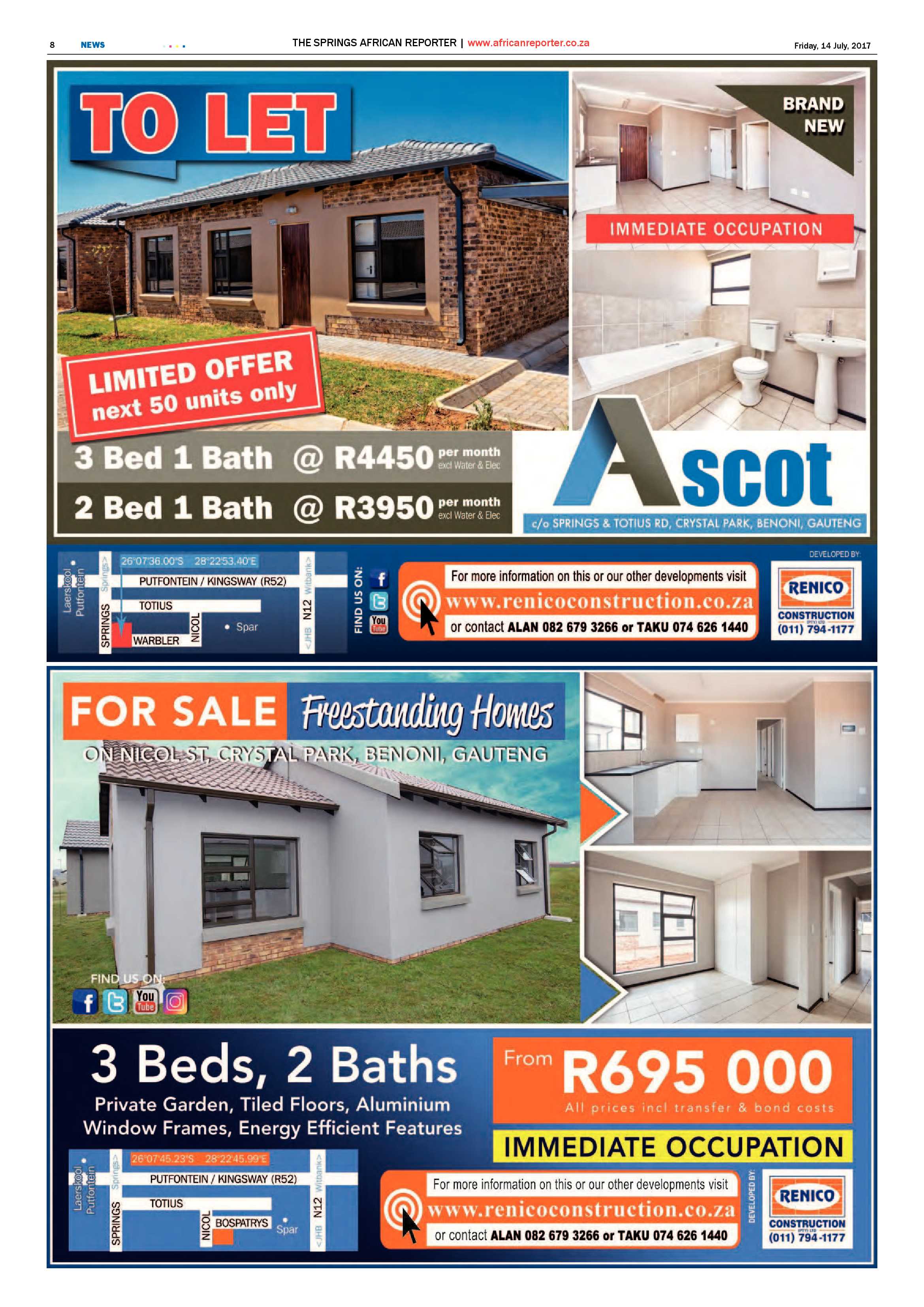 African Reporter 14 July 2017 page 8