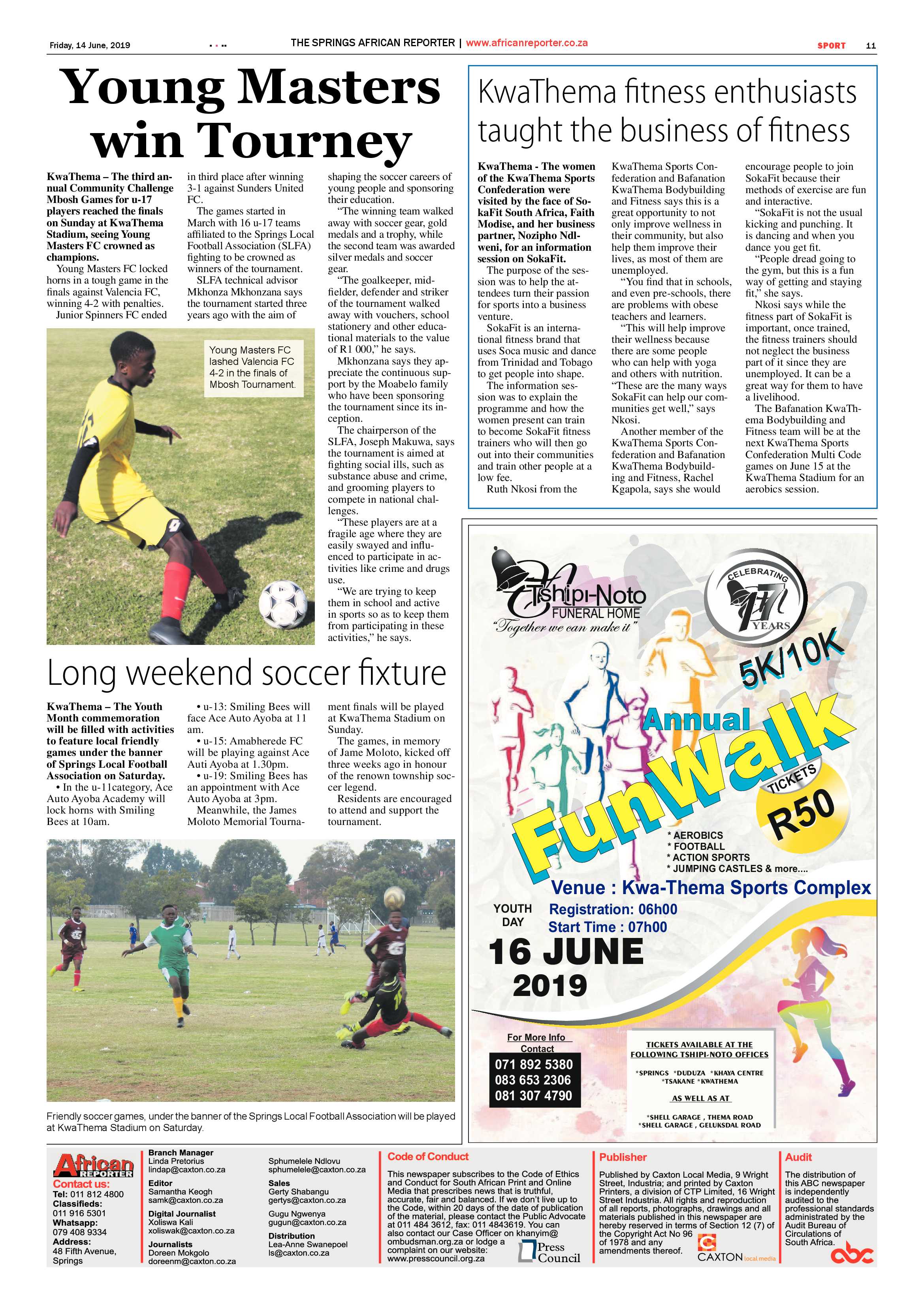 African Reporter 14 June 2019 page 11