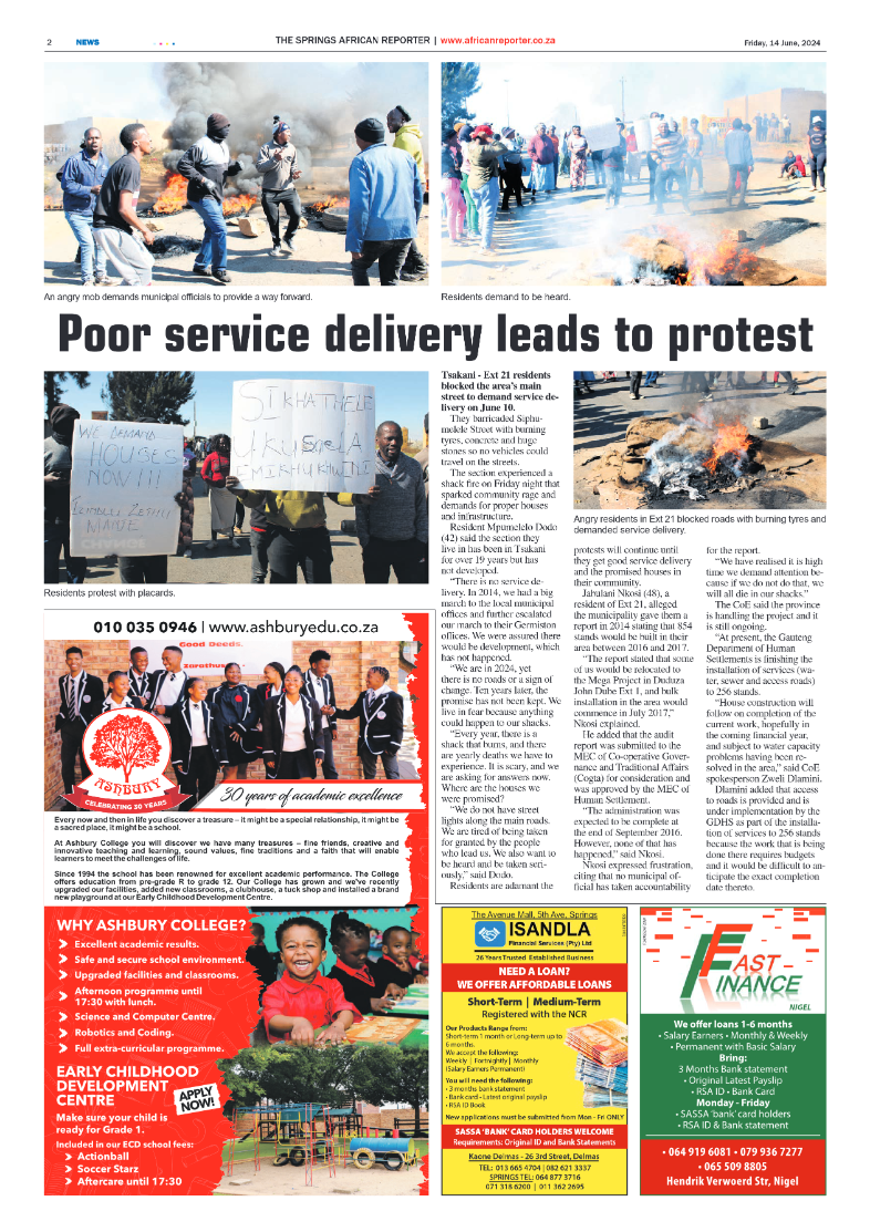 African Reporter 14 June 2024 page 2