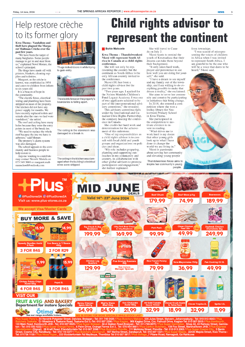 African Reporter 14 June 2024 page 3