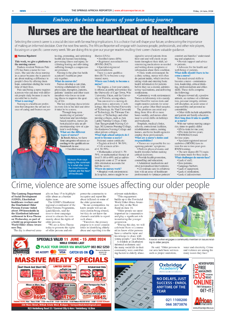 African Reporter 14 June 2024 page 4
