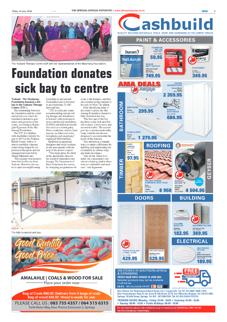African Reporter 14 June 2024 page 5