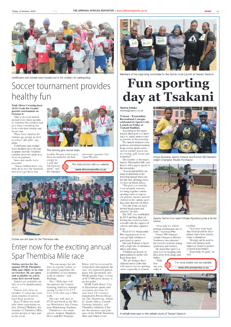 African Reporter 14 Oct 2022 page 11