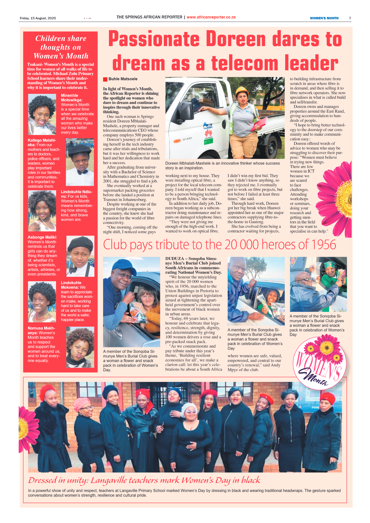 African Reporter 15 August 2025 page 7