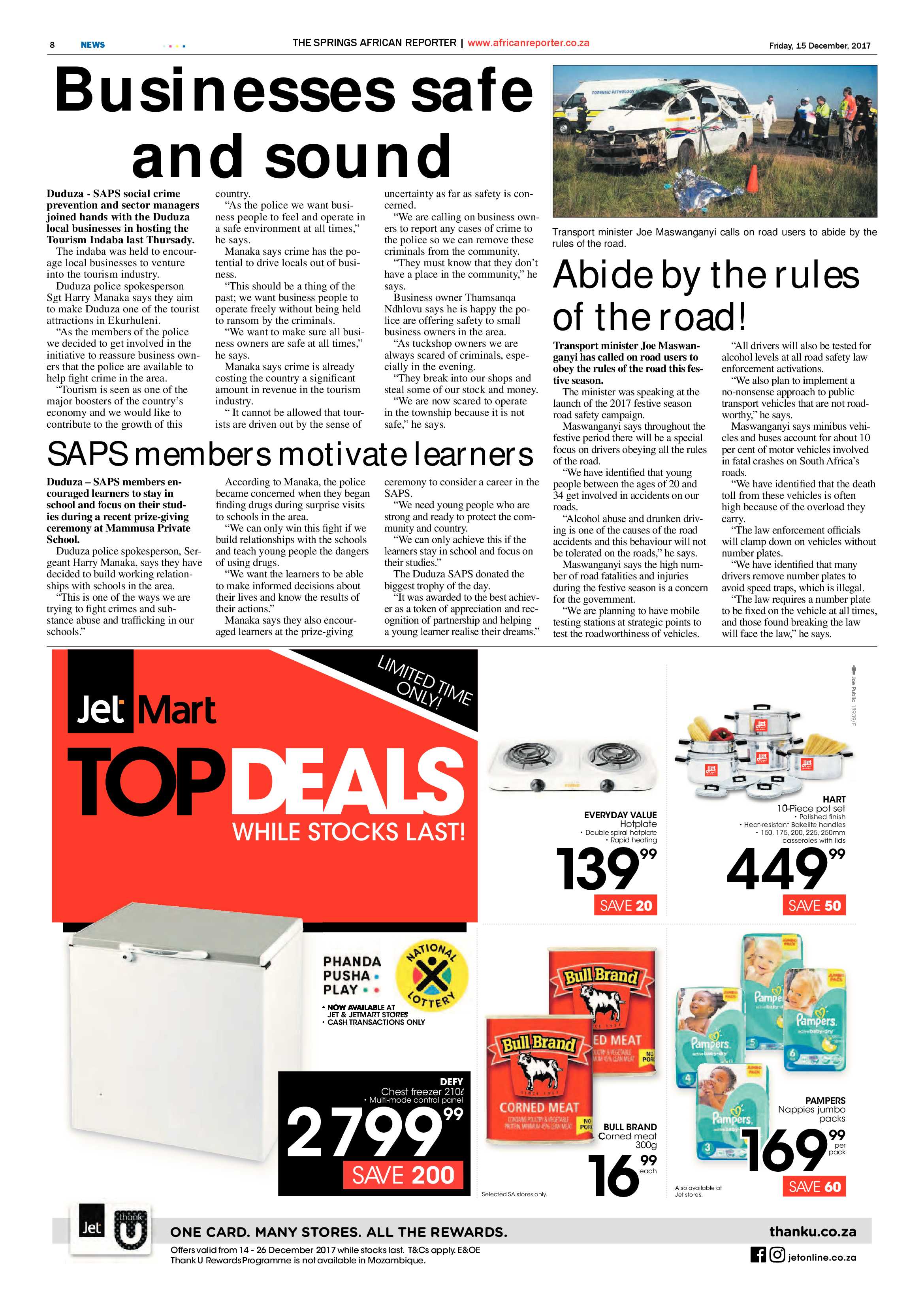 African Reporter 15 December 2017 page 8