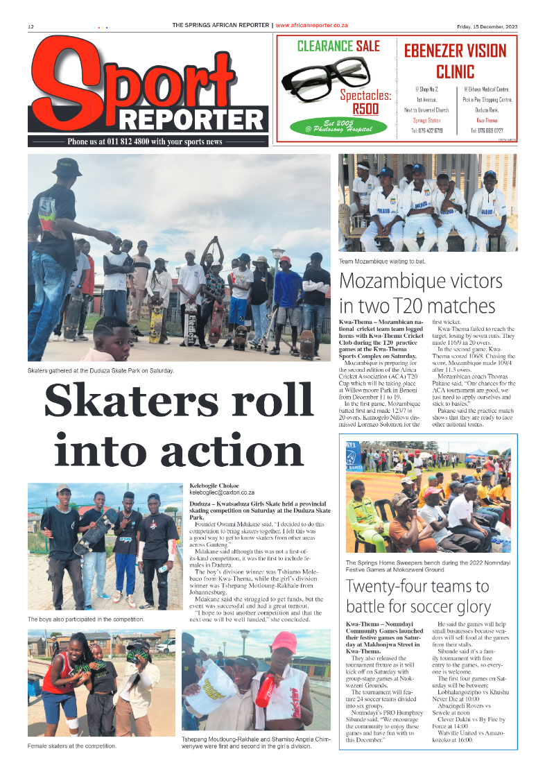 African Reporter 15 December 2023 page 12
