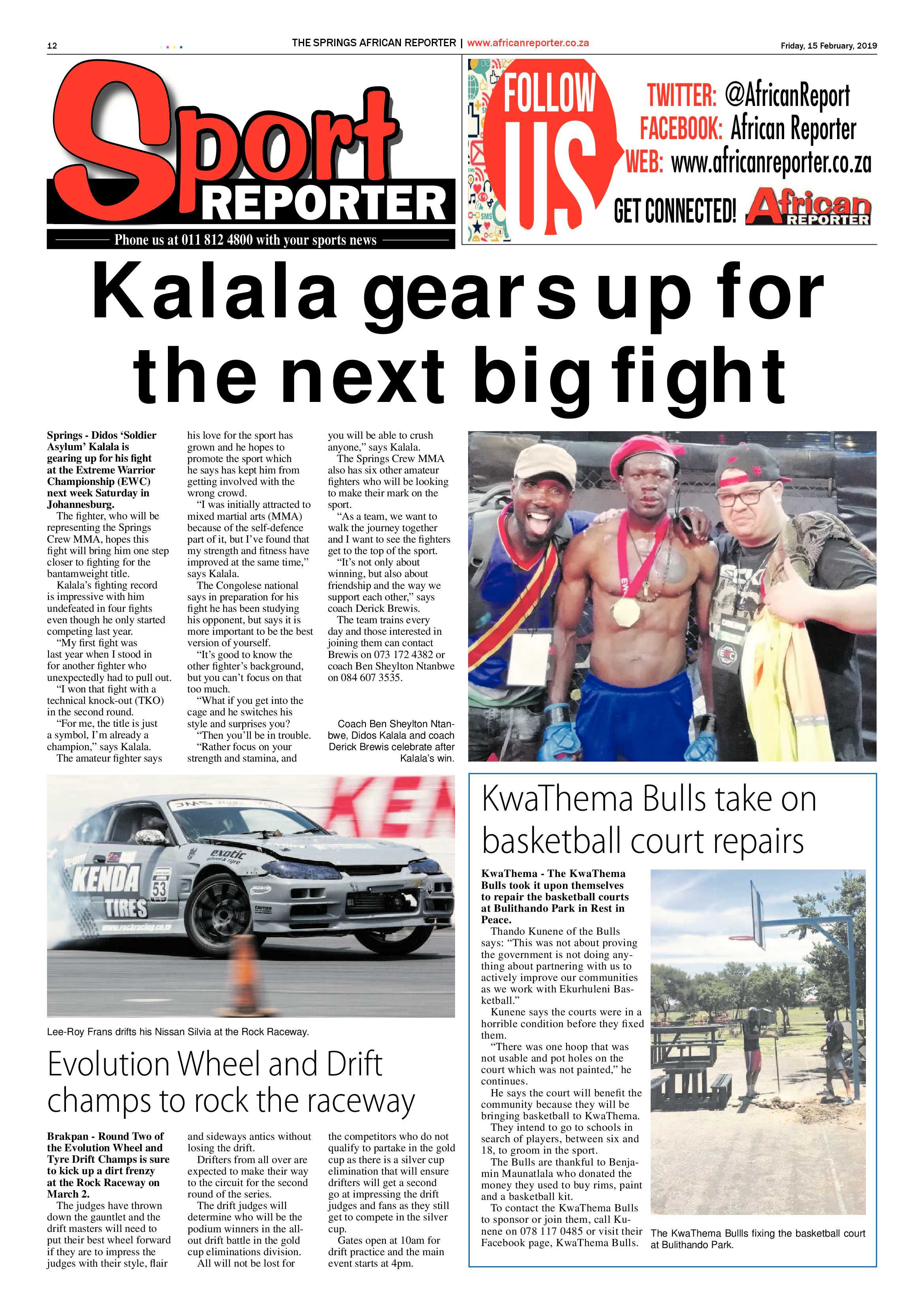 African Reporter 15 February 2019 page 12