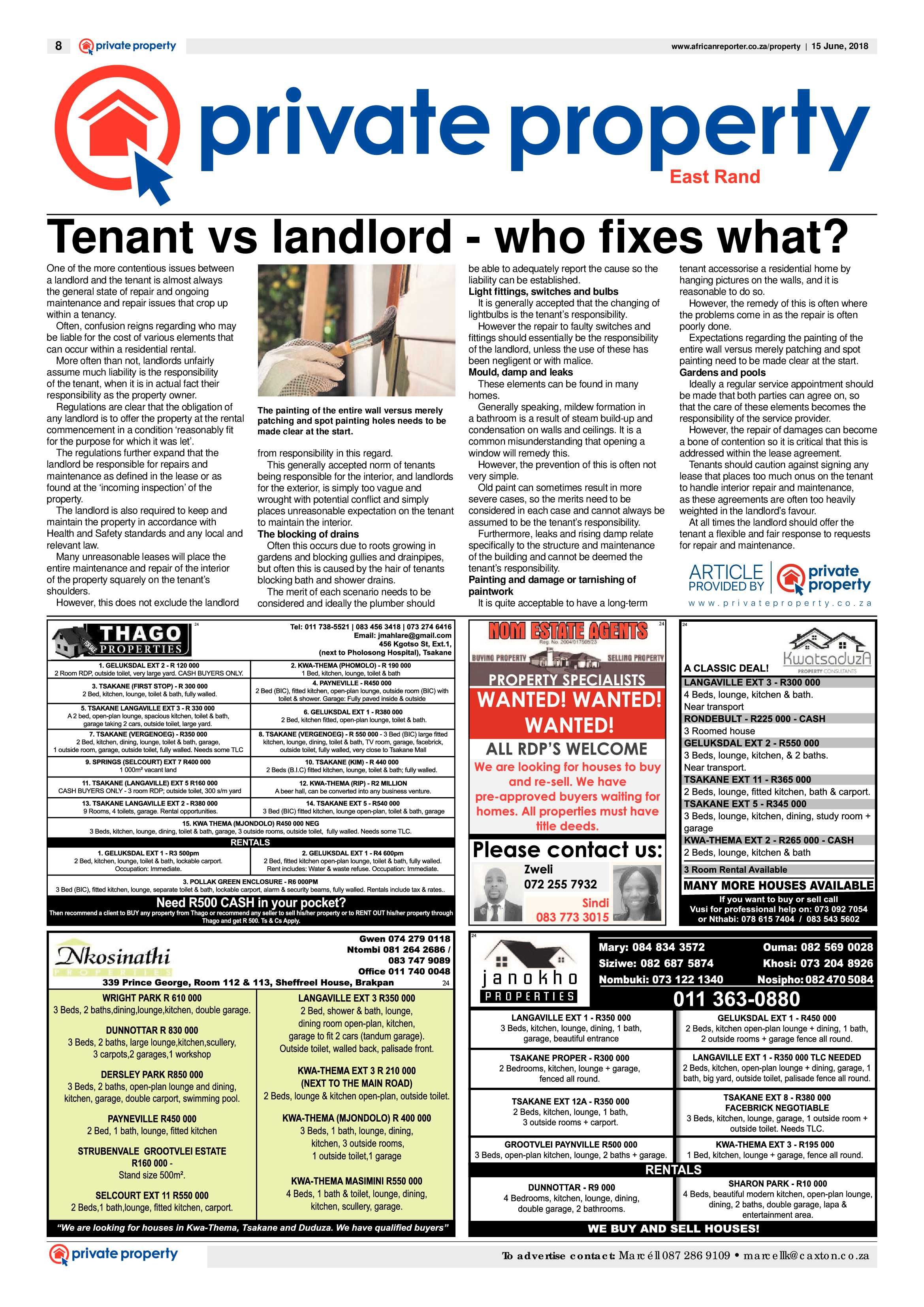 African Reporter 15 June 2018 page 8