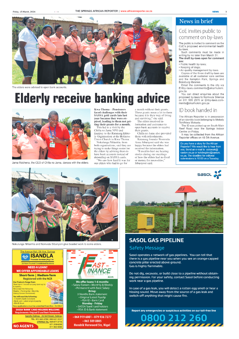 African Reporter 15 March 2024 page 3
