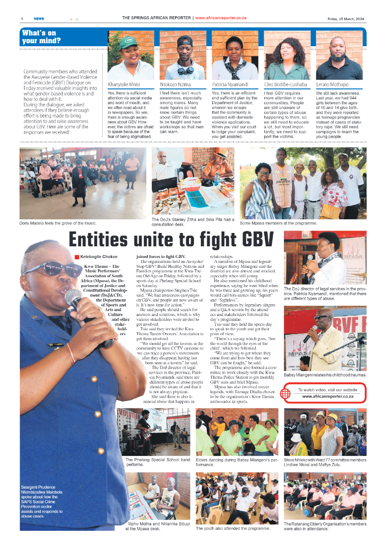 African Reporter 15 March 2024 page 4