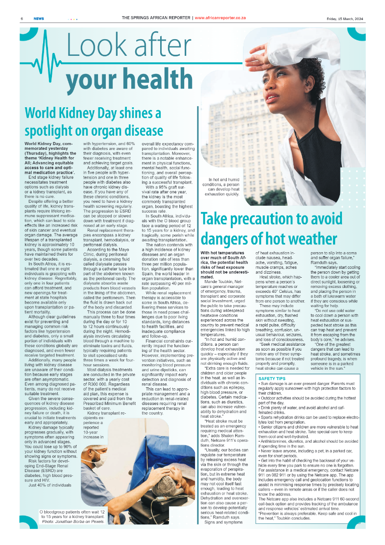 African Reporter 15 March 2024 page 6