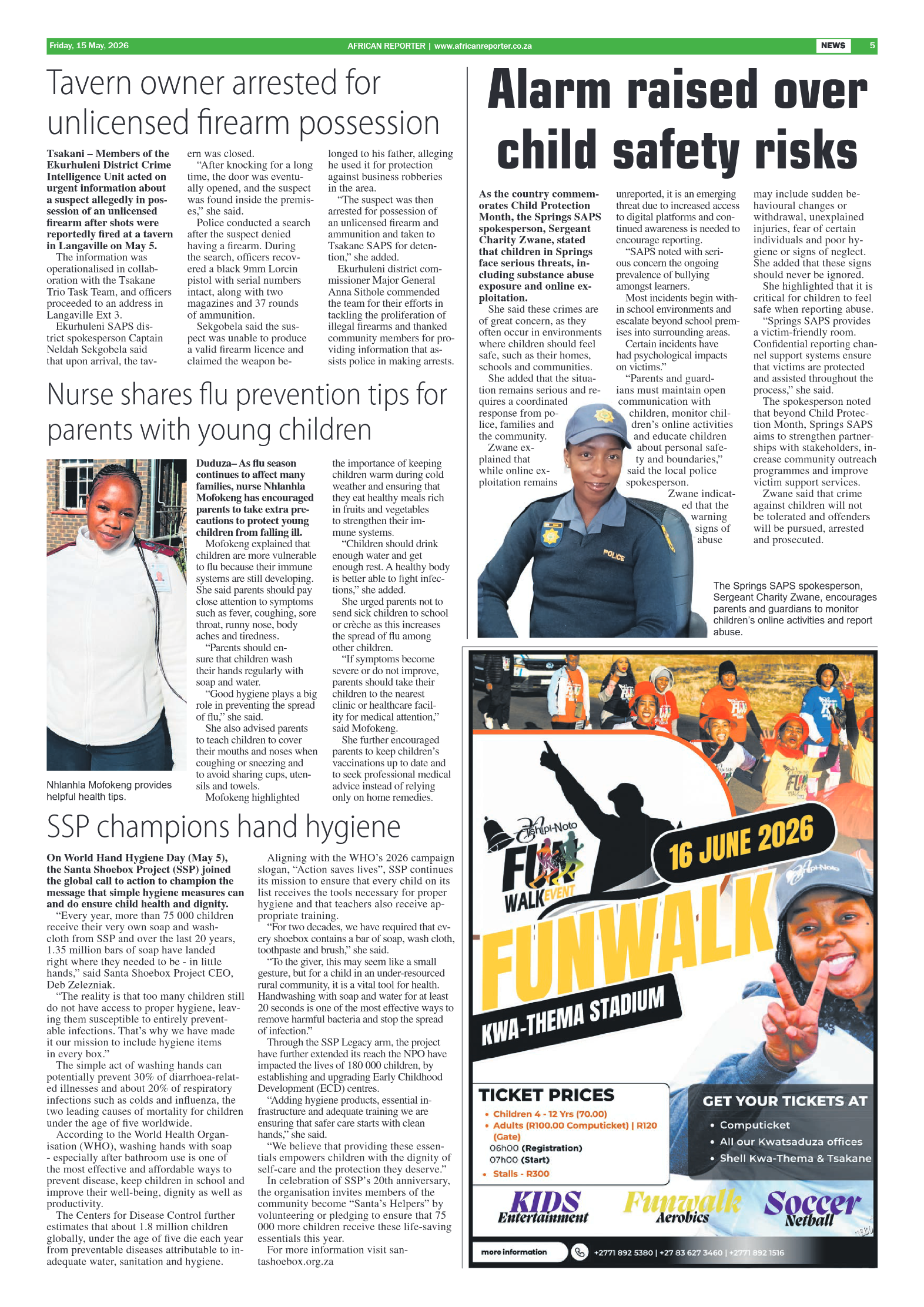 African Reporter 15 May 2026 page 5