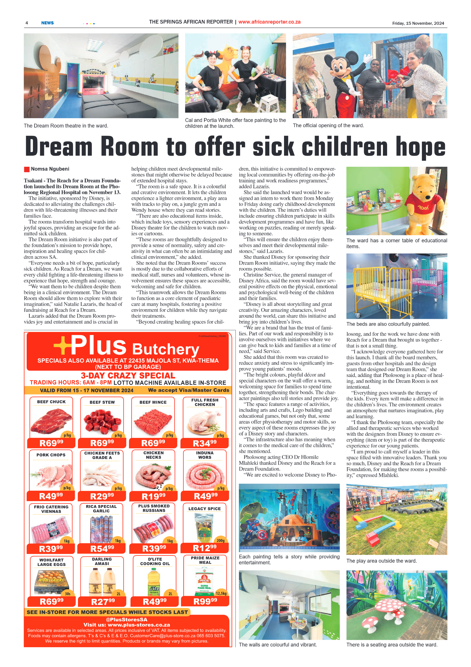 African Reporter 15 November 2024 page 4