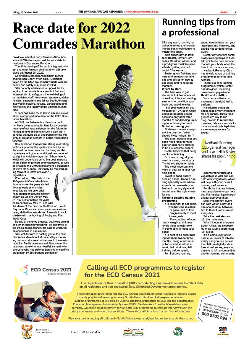 African Reporter 15 October 2021 page 7