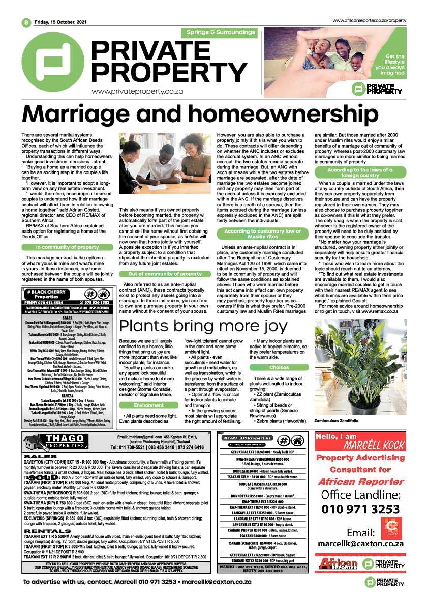 African Reporter 15 October 2021 page 8