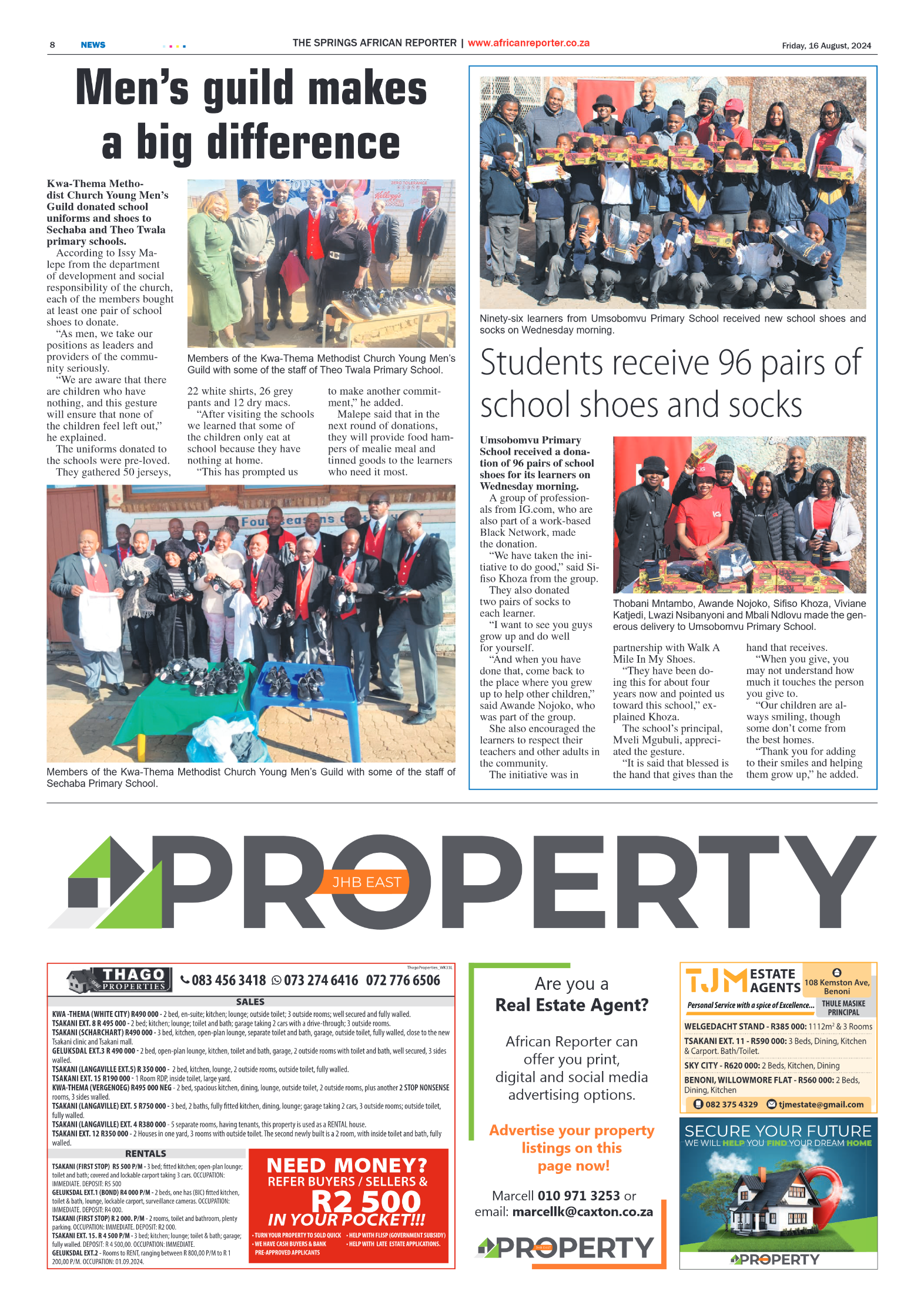 African Reporter 16 August 2024 page 8